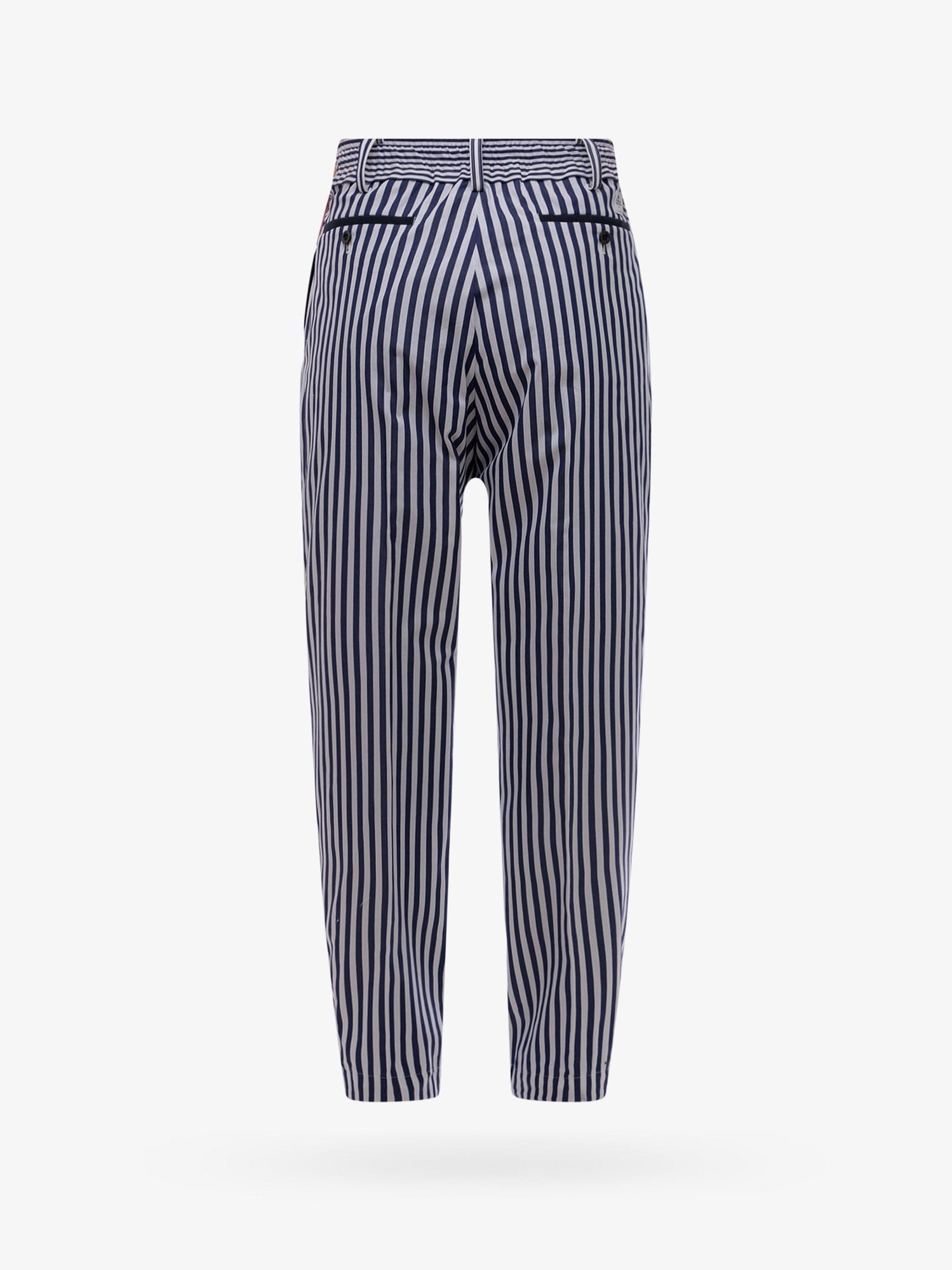 SACAI Striped cotton trouser