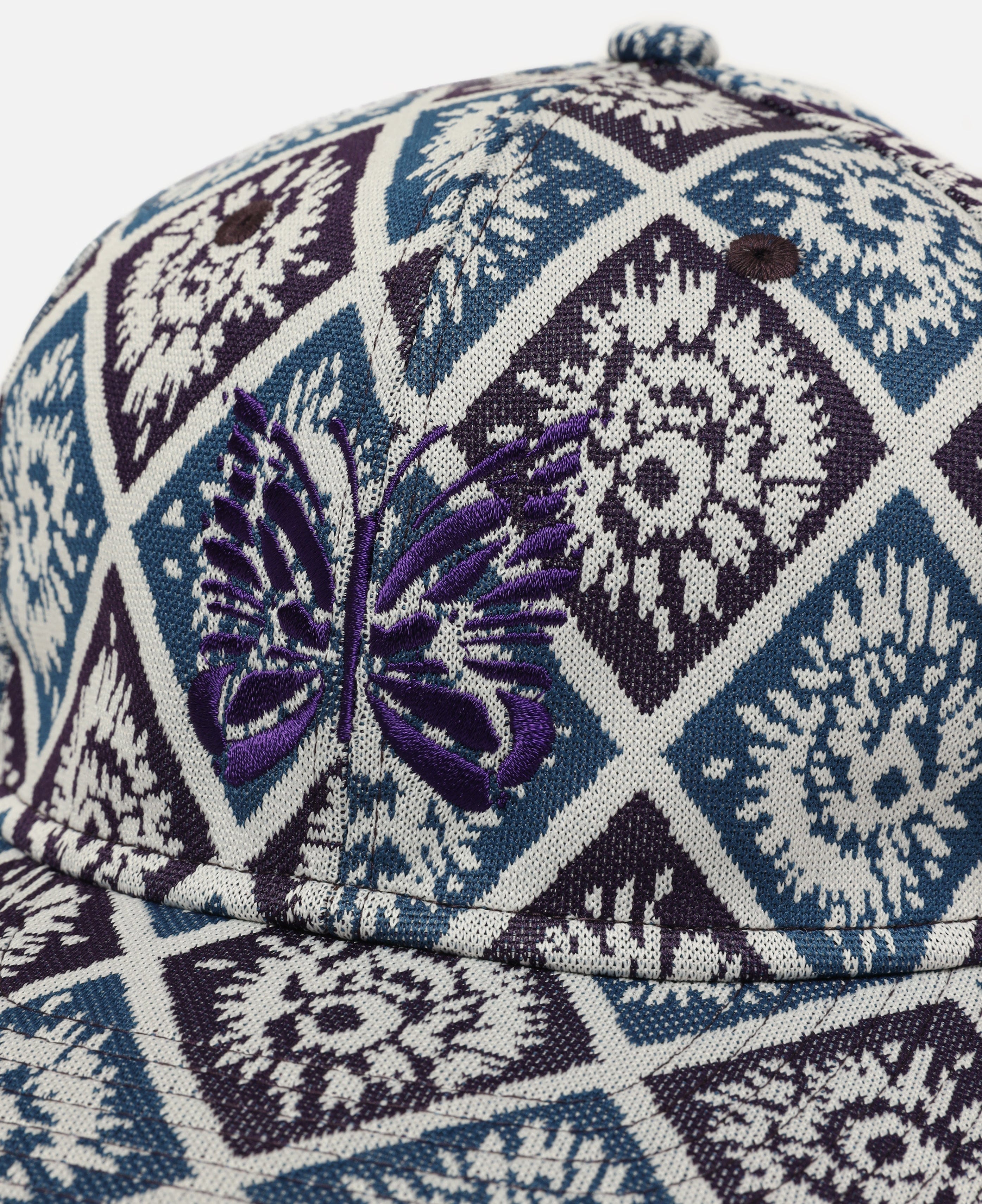 Needles Baseball Cap - Poly Jacquard (Blue)
