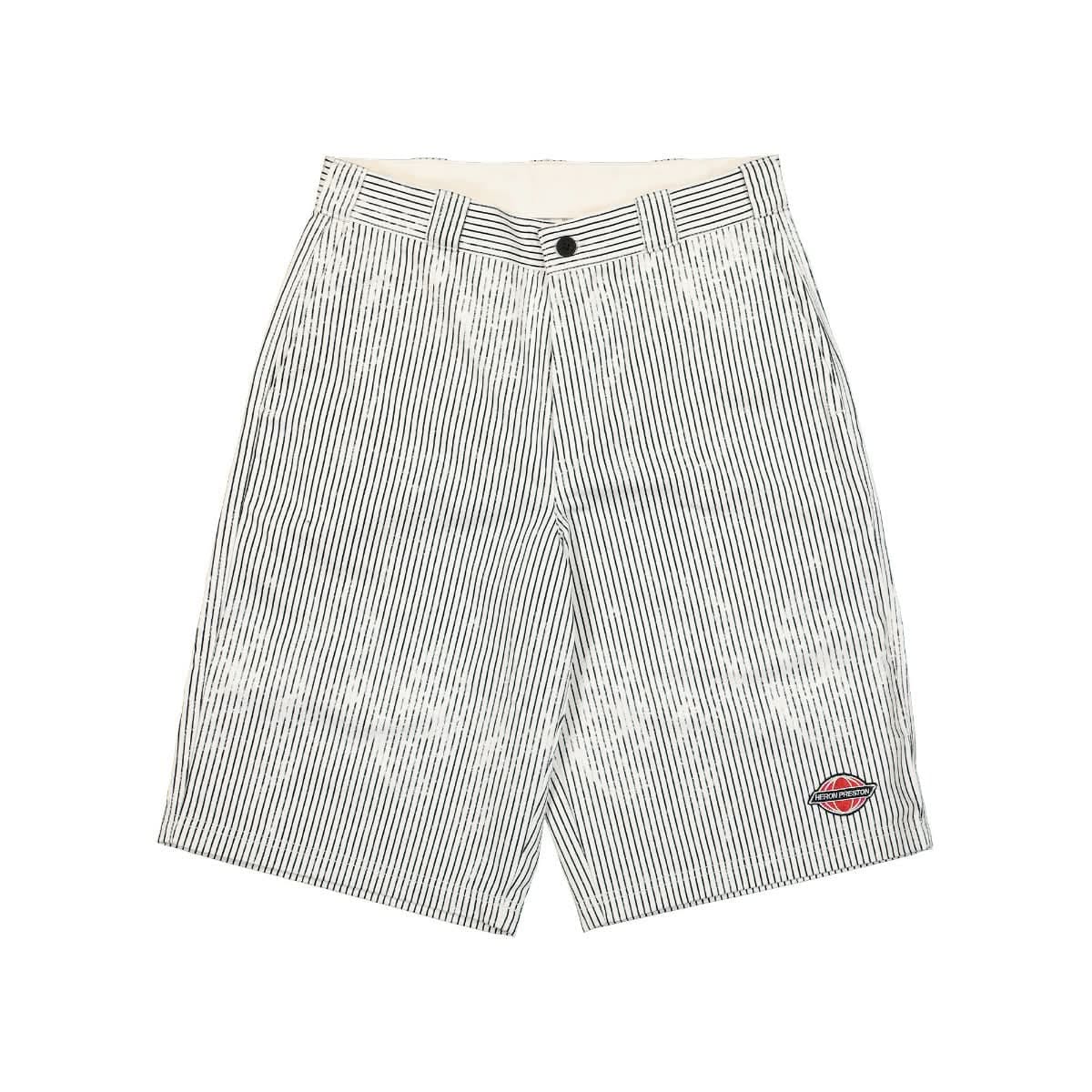 Heron Preston Stripes Canvas Shorts