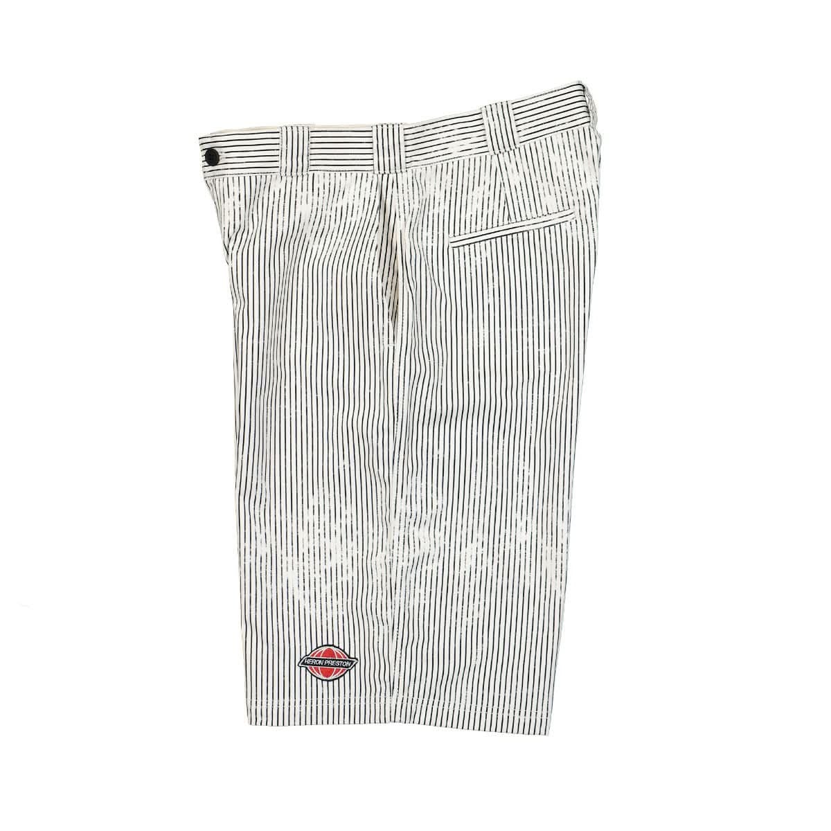 Heron Preston Stripes Canvas Shorts