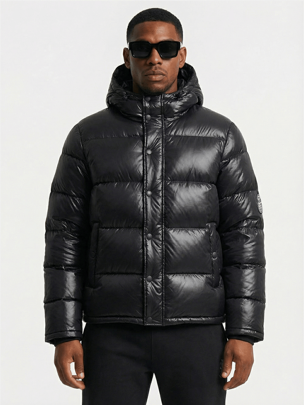 Legende Paris Lightweight Puffer - Black