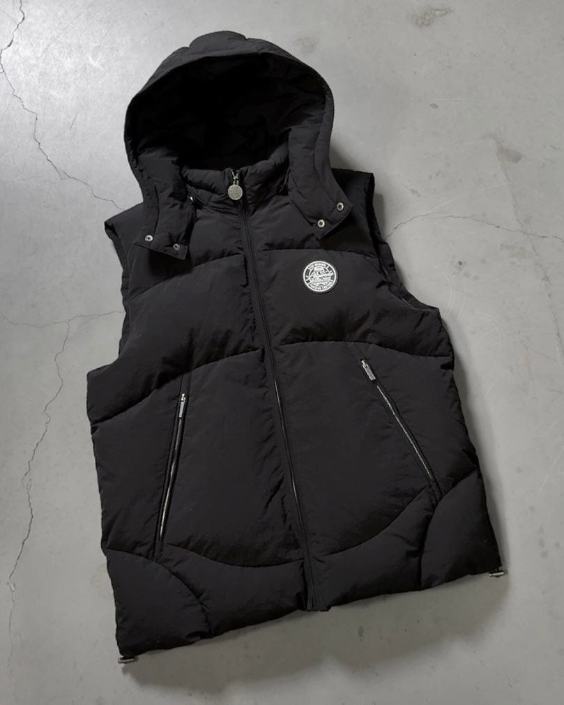 Legende Paris Puffer Bodywarmer - Black