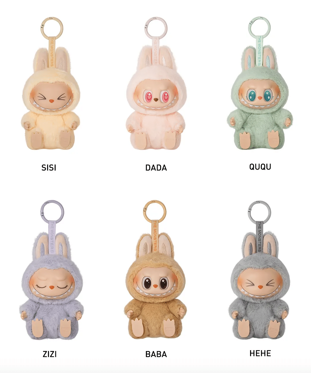 Pop Mart (labubu) The Monsters 2.0 Have a Seat Vinyl Plush Blind Box