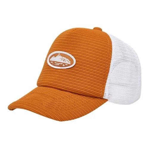 Corteiz Short Peak Trucker Hat Sunburn