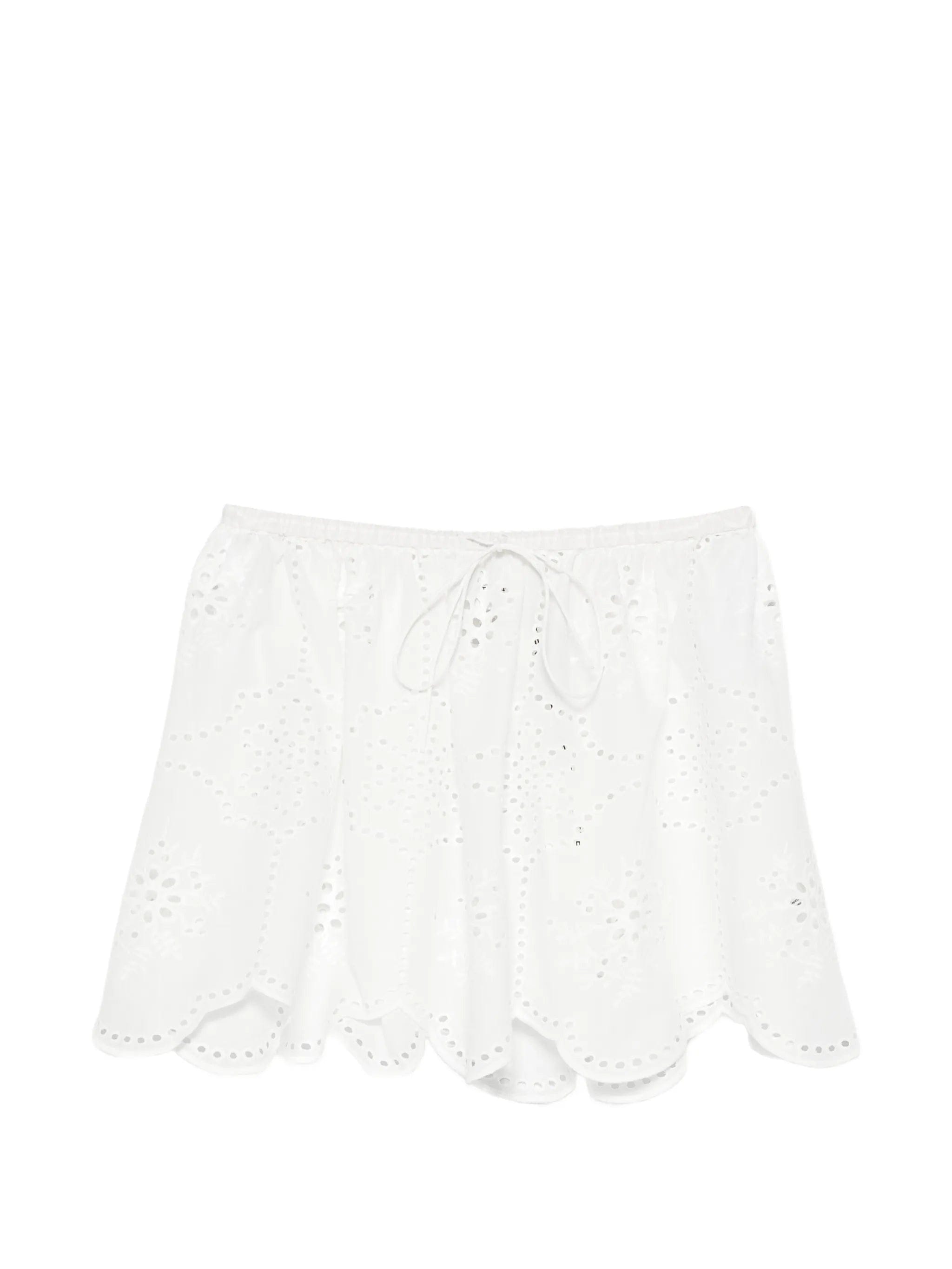 Matteau broderie - anglaise mini skirt
