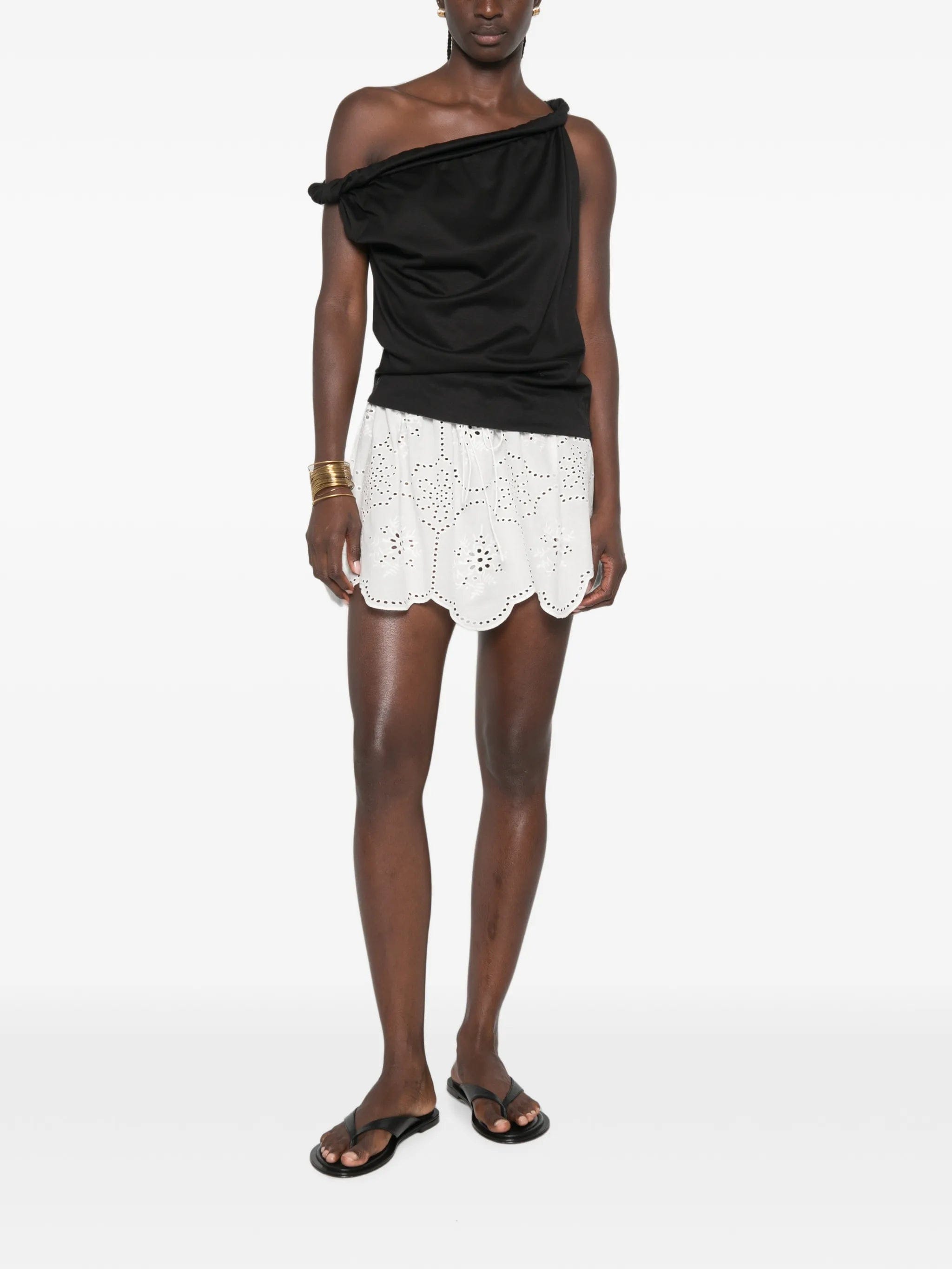 Matteau broderie - anglaise mini skirt