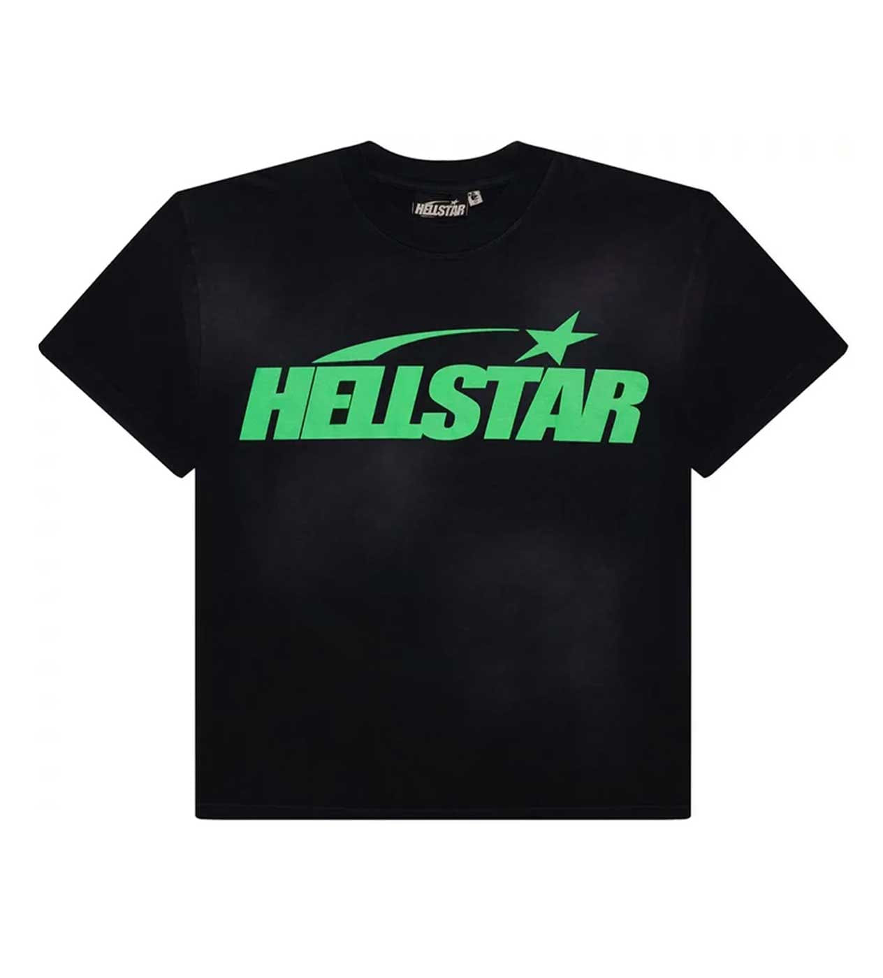 Hellstar Classic Logo Gel T-Shirt Black/Green