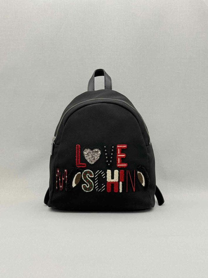 LOVE Moschino Black Backpack
