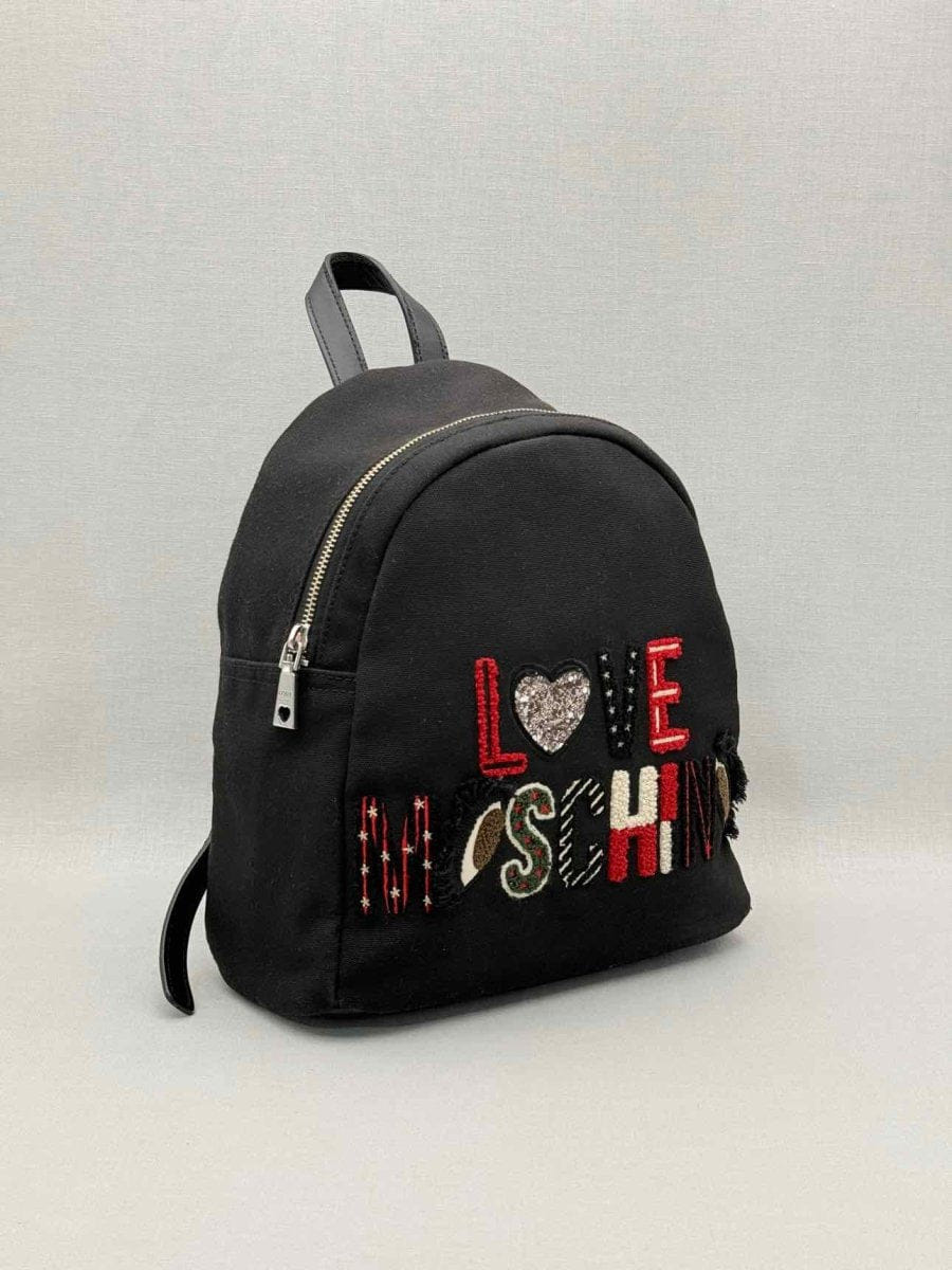 LOVE Moschino Black Backpack