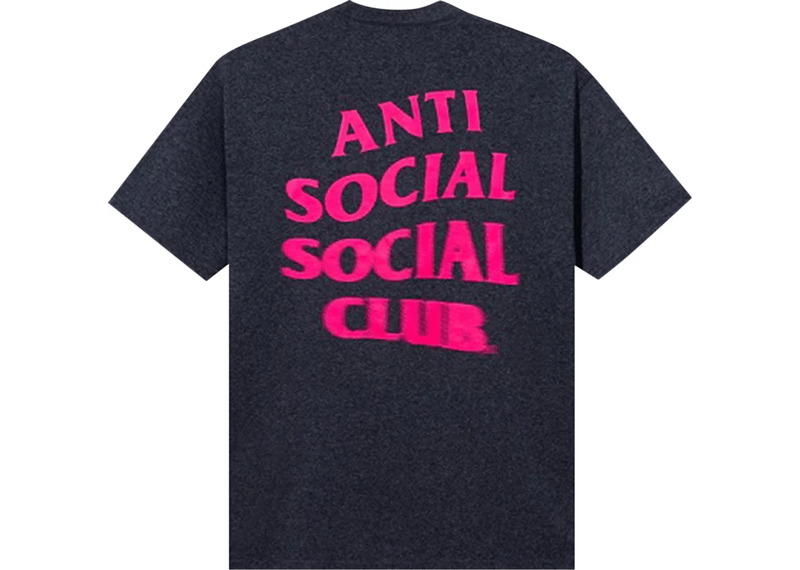 ASSC Anti Social Social Club Sex 3 Seven T-Shirt Dark Heather Grey