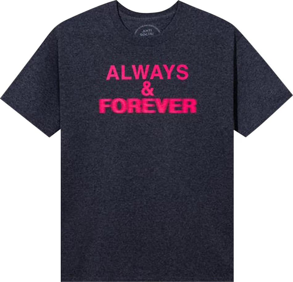 ASSC Anti Social Social Club Sex 3 Seven T-Shirt Dark Heather Grey