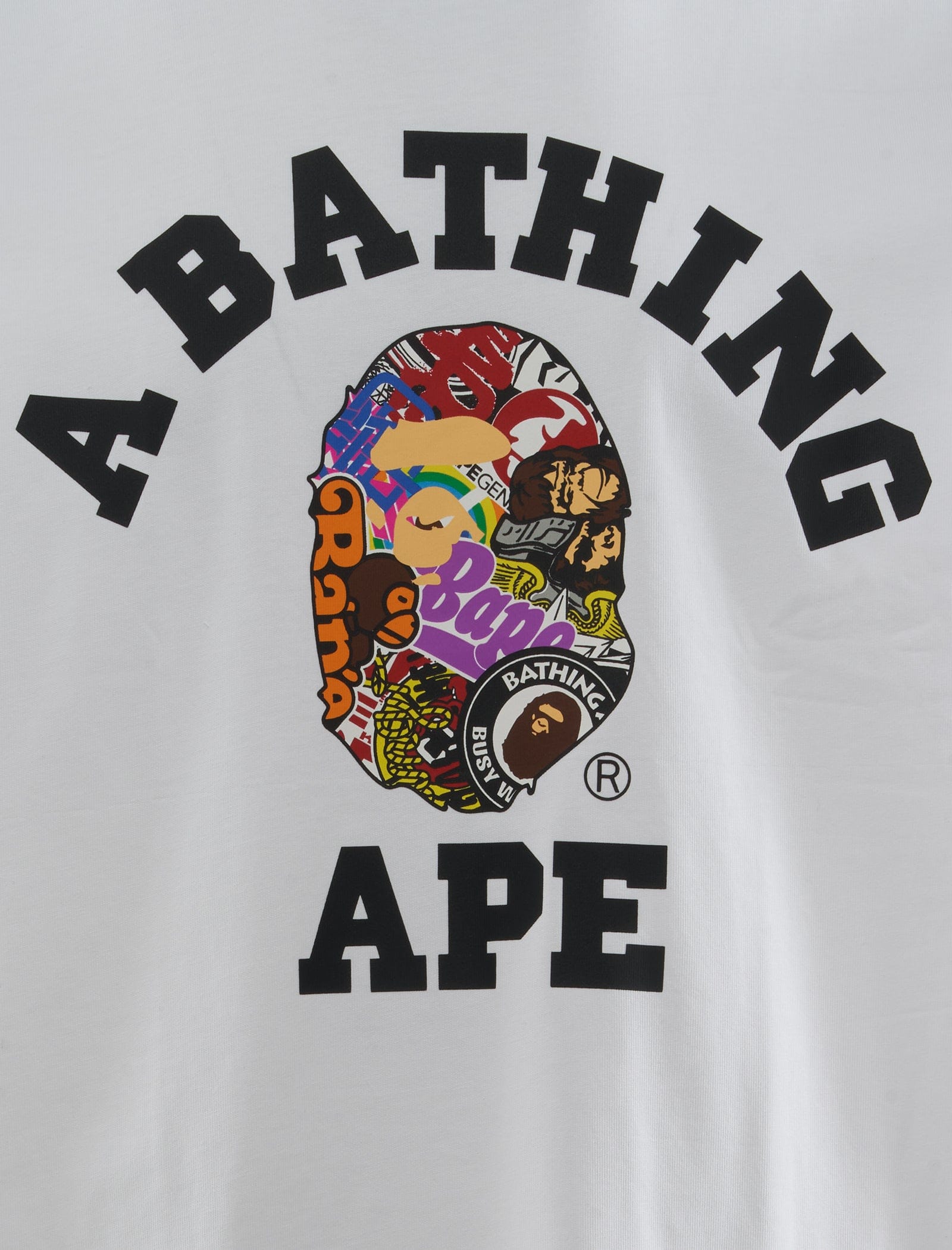 A Bathing APE COLLEGE RELAXED T-Shirt