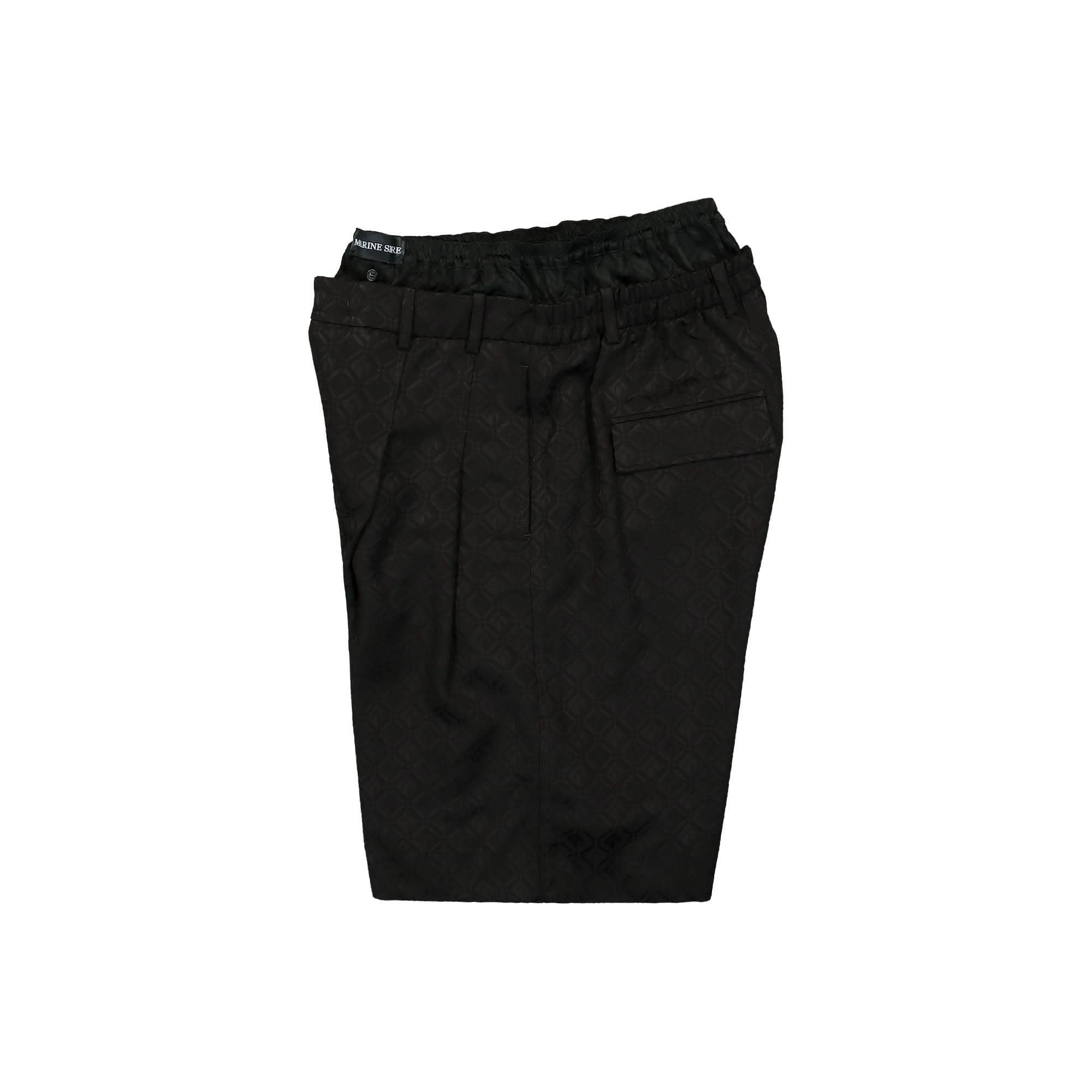 Marine Serre Moon Diamond Jacquard Double Waisted Shorts