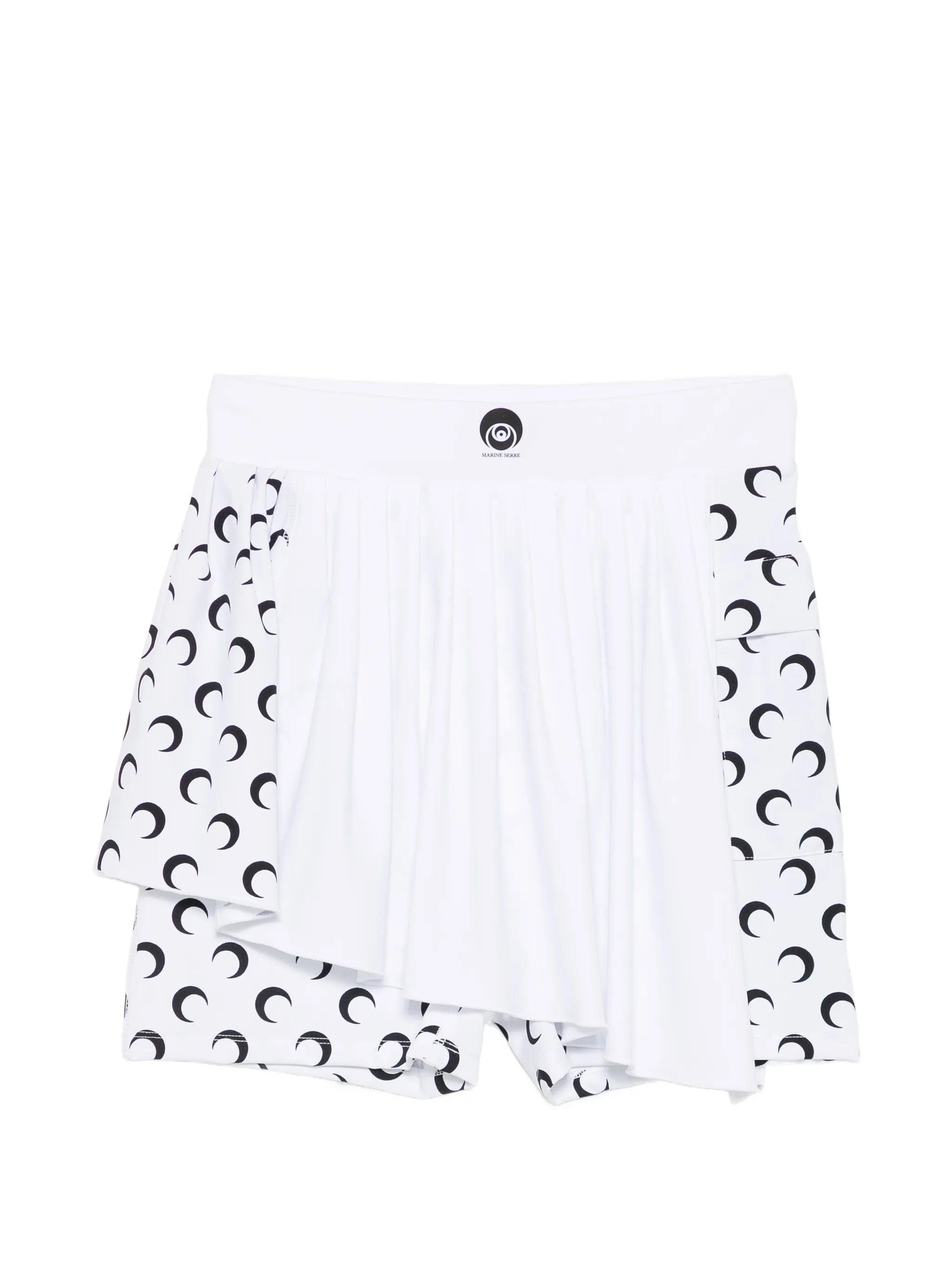 Marine Serre Athleisure mini skirt