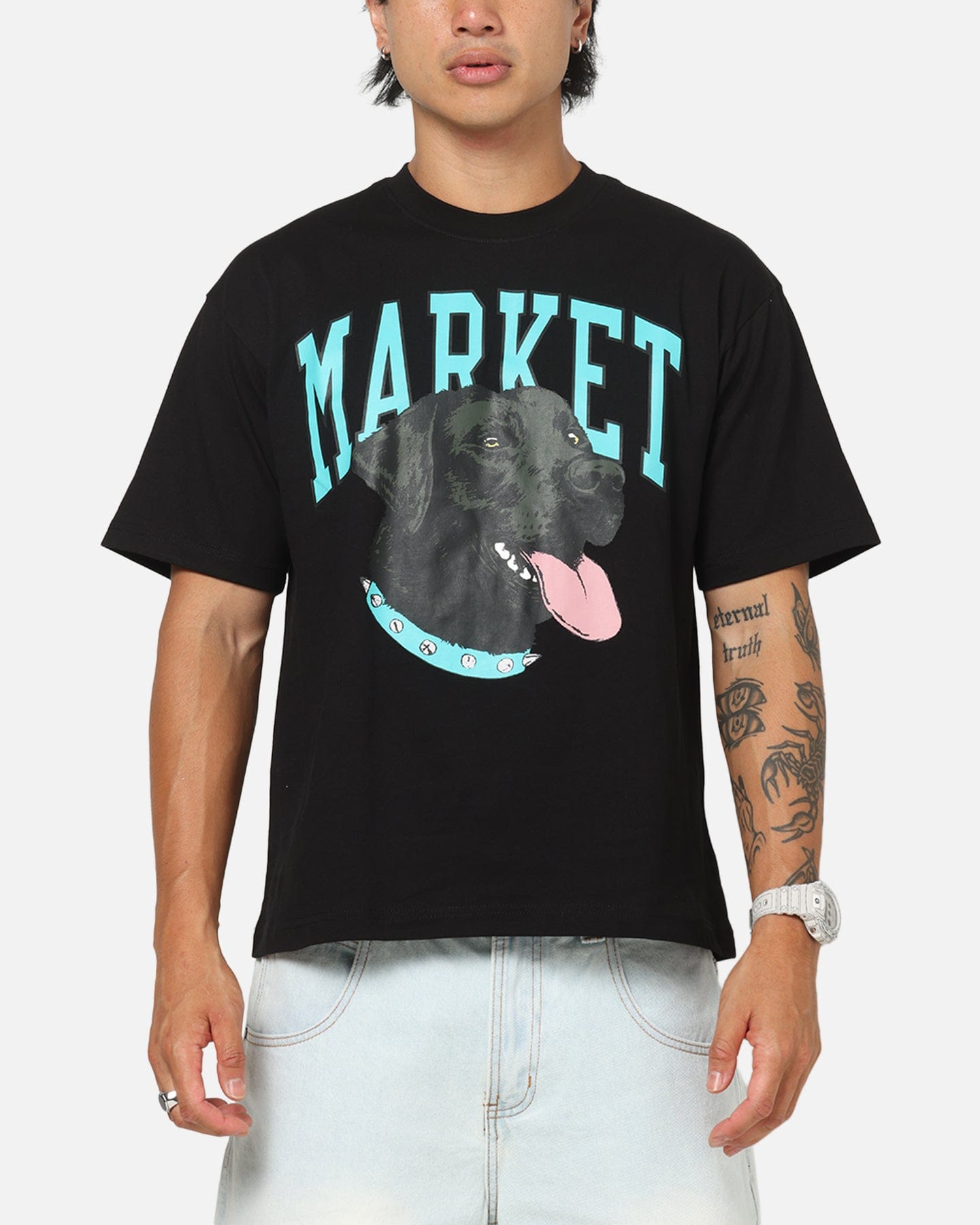 Market Black Lab Arc T - Shirt Black