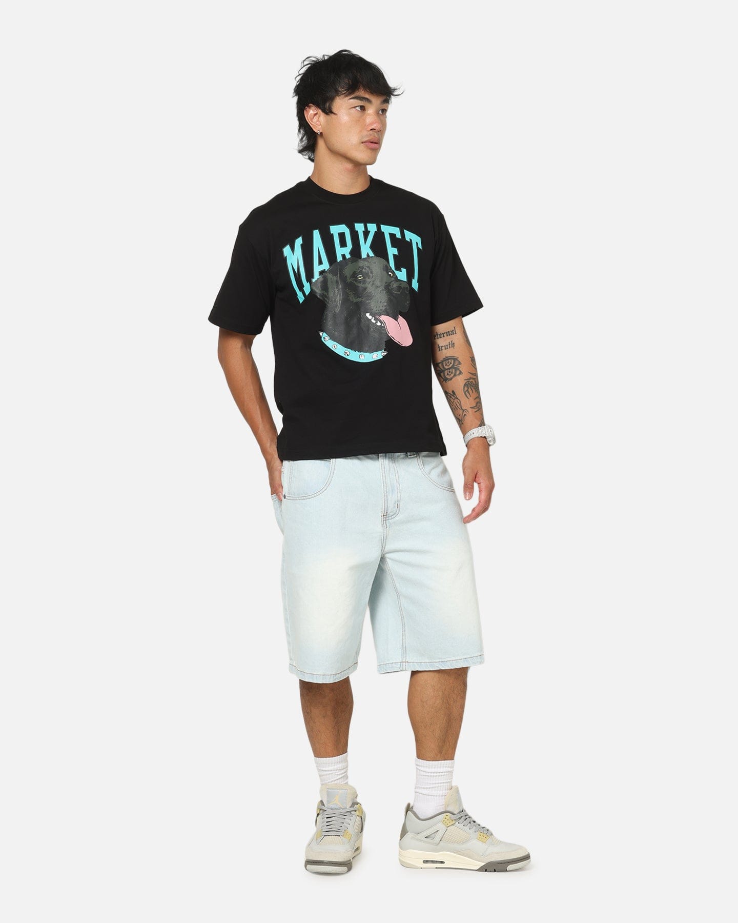 Market Black Lab Arc T - Shirt Black