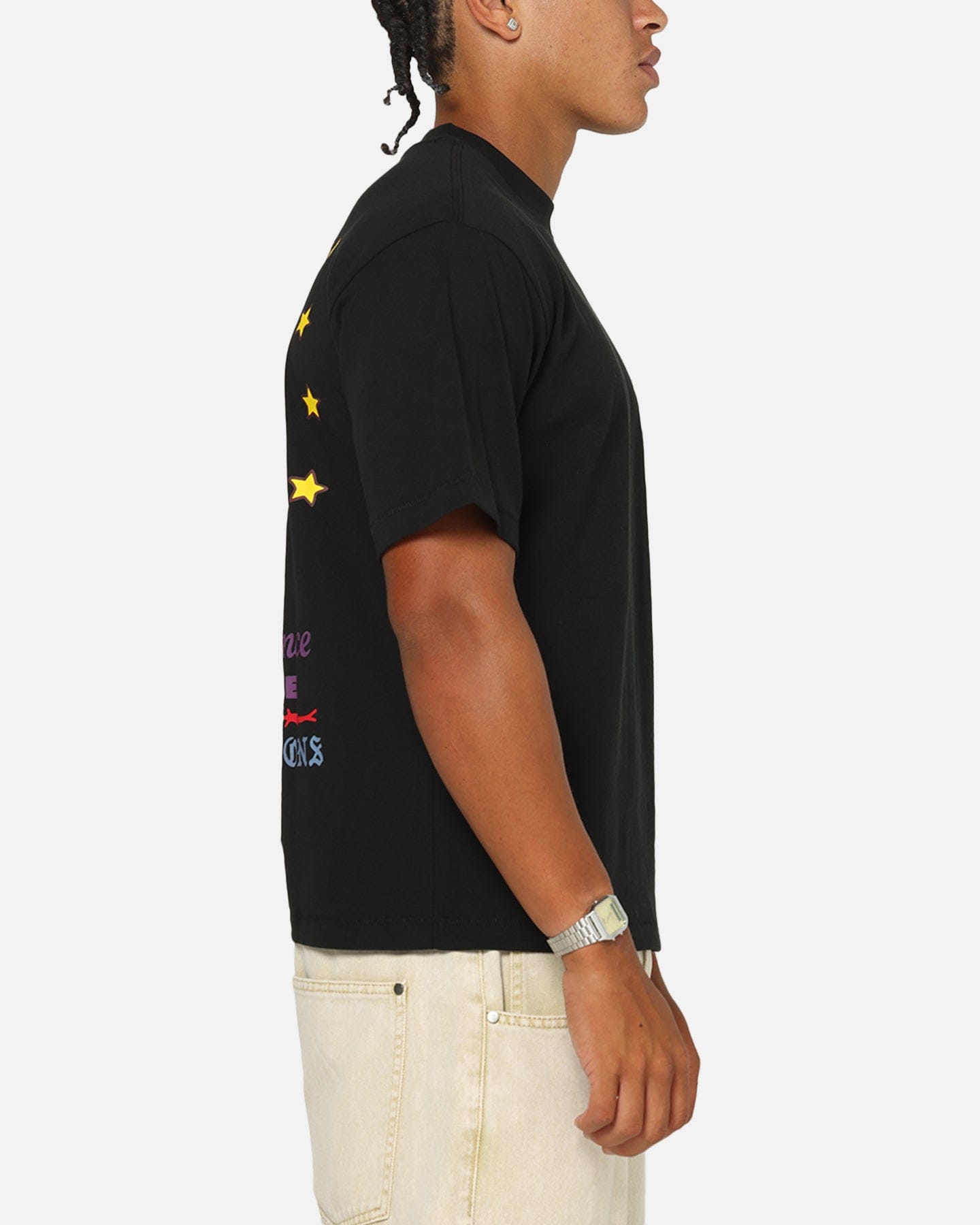 Market Desert League T - Shirt Pirate Black