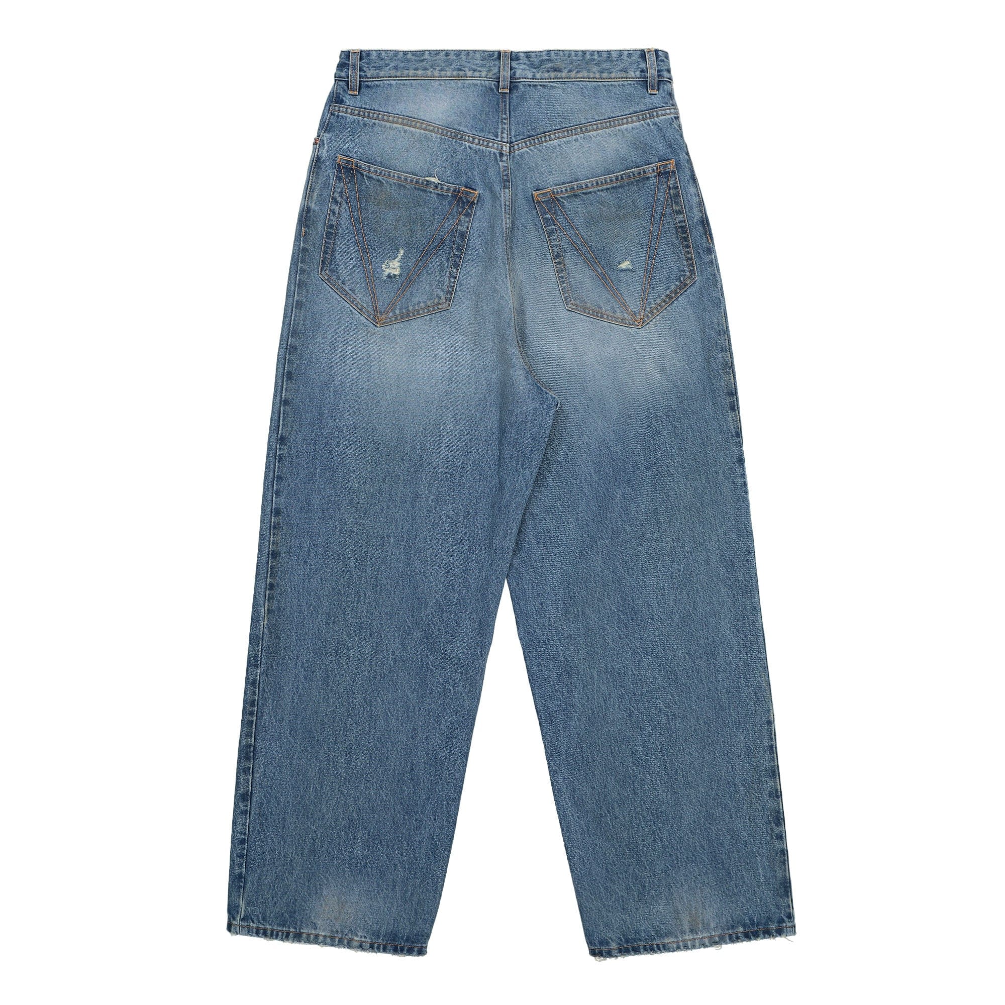 Vetements Distressed Baggy Jeans