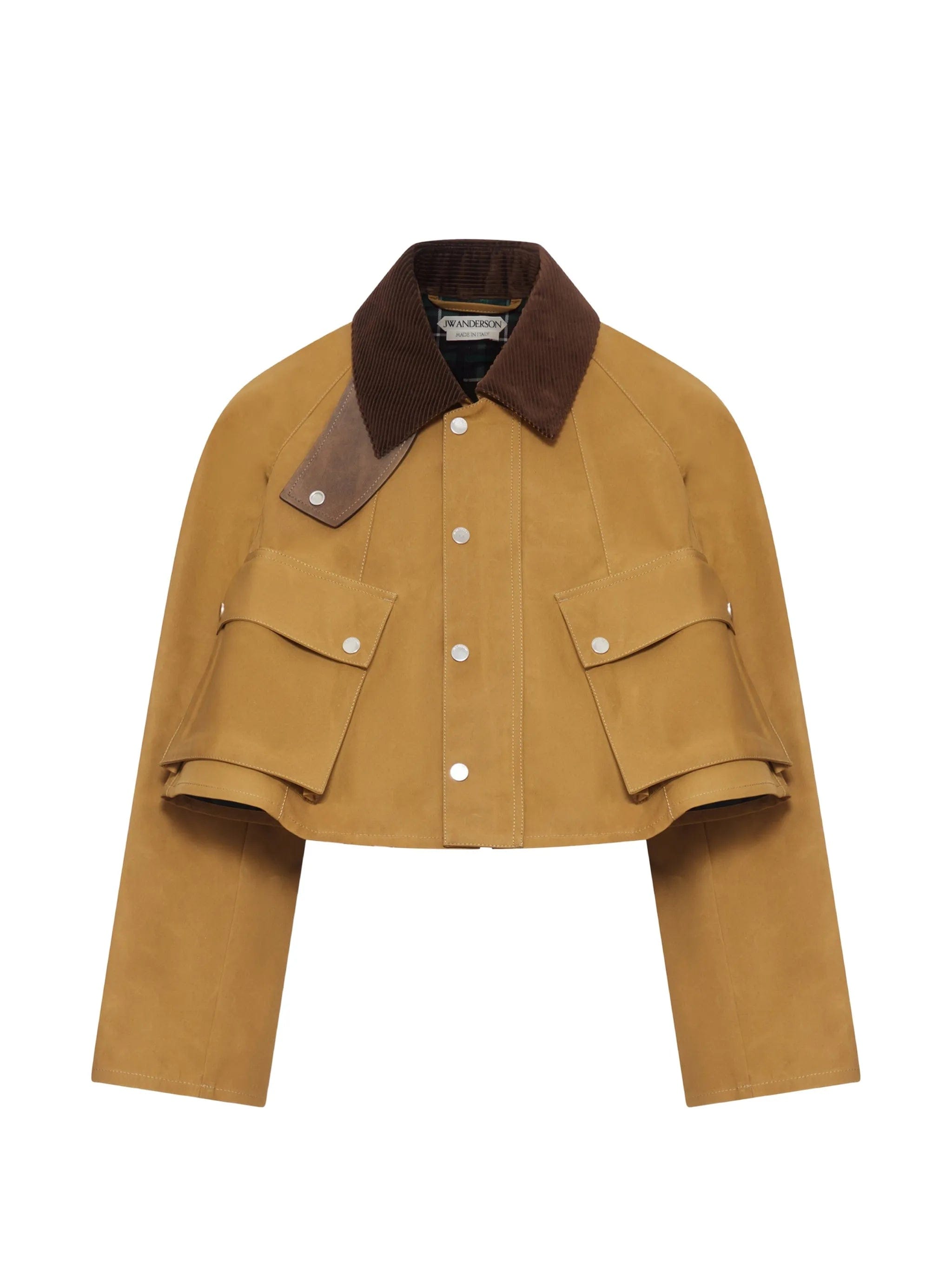 JW Anderson contrast collar barn jacket