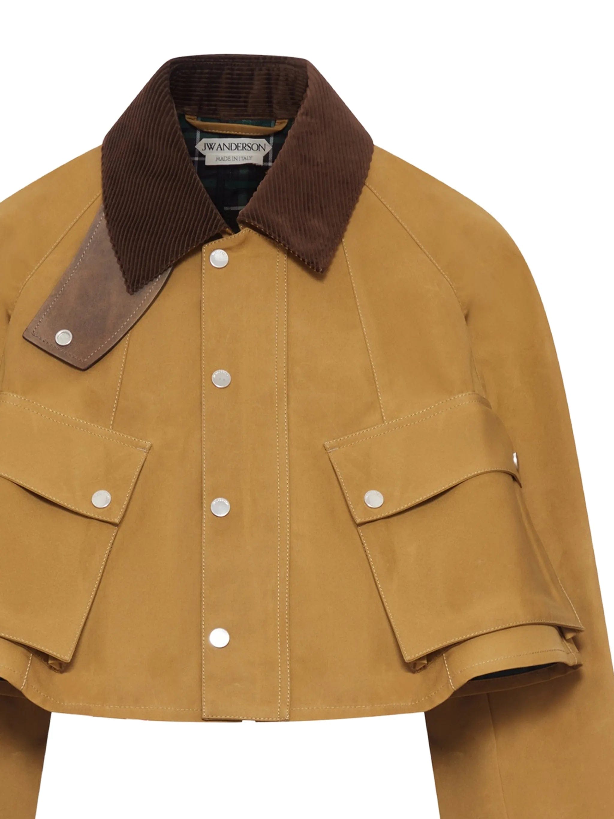 JW Anderson contrast collar barn jacket