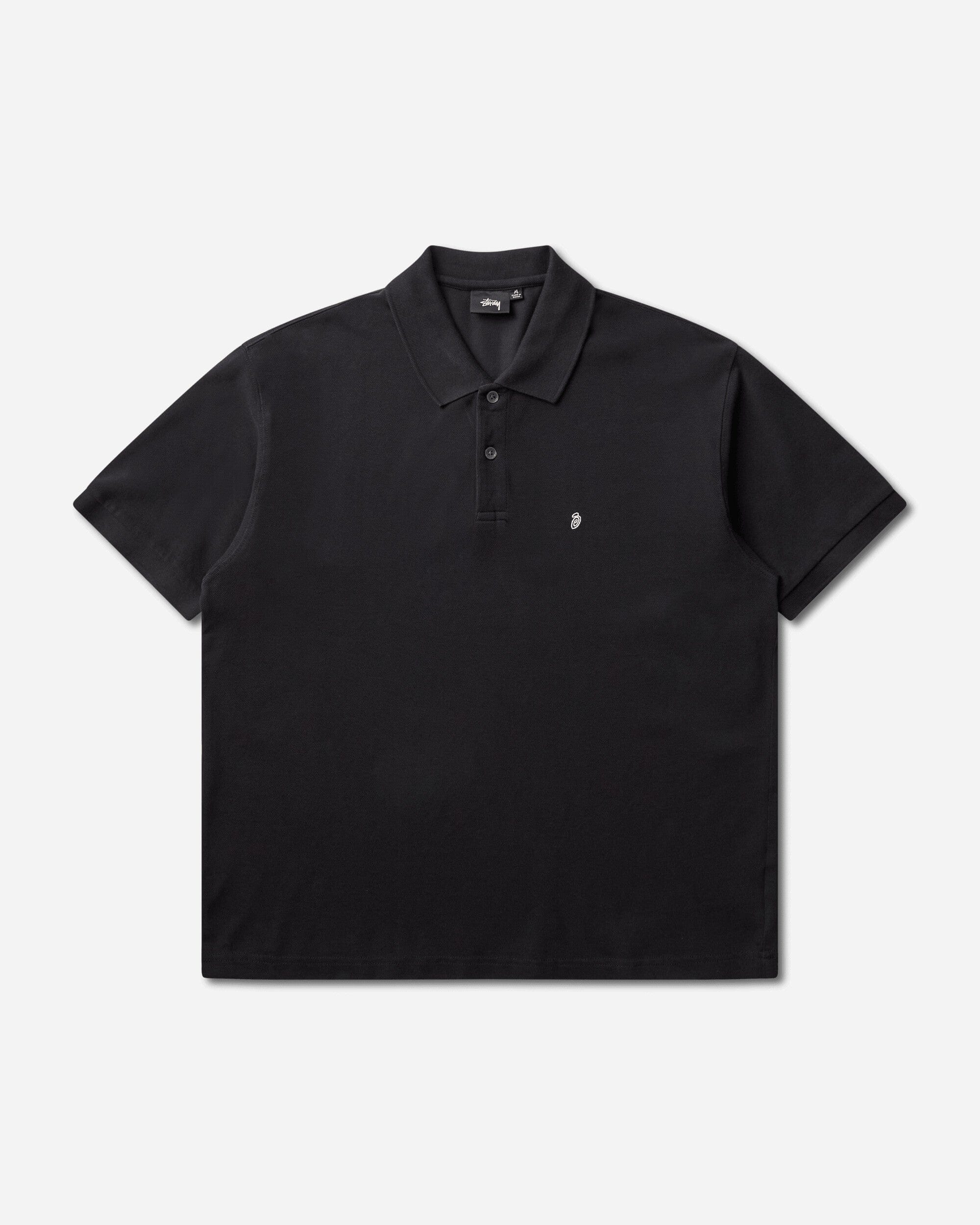 Stüssy Classic Pique Polo Black