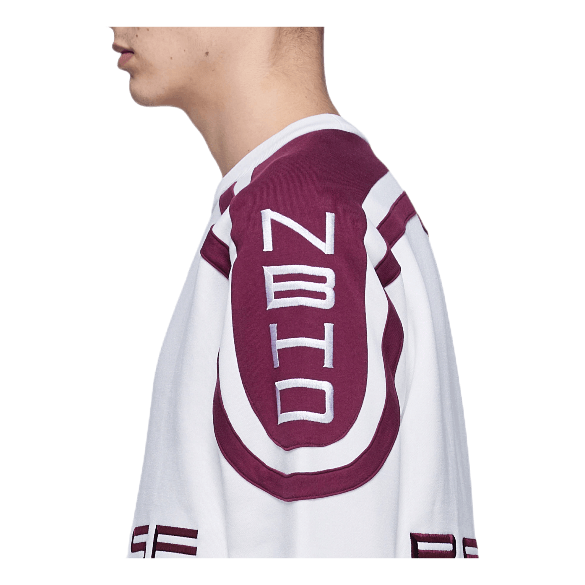 Neighborhood Jersey / Ce - crew . Ls White