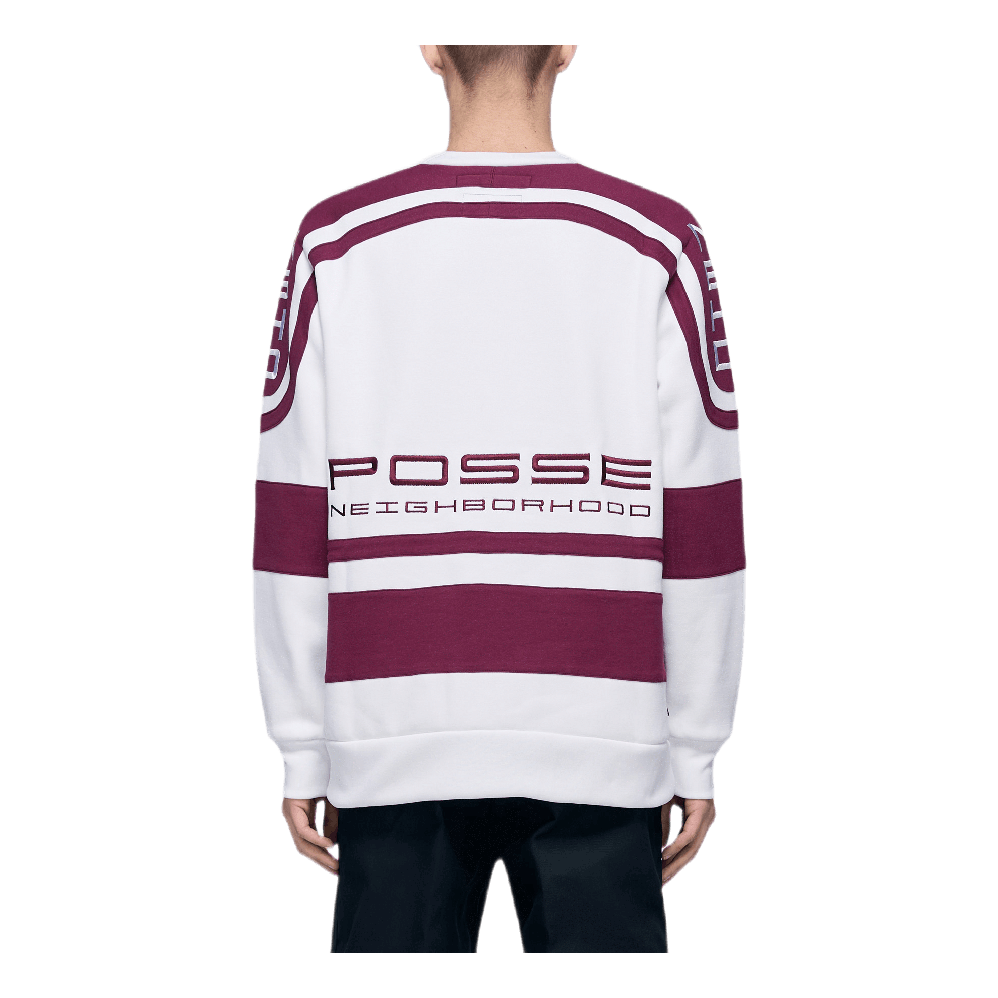 Neighborhood Jersey / Ce - crew . Ls White