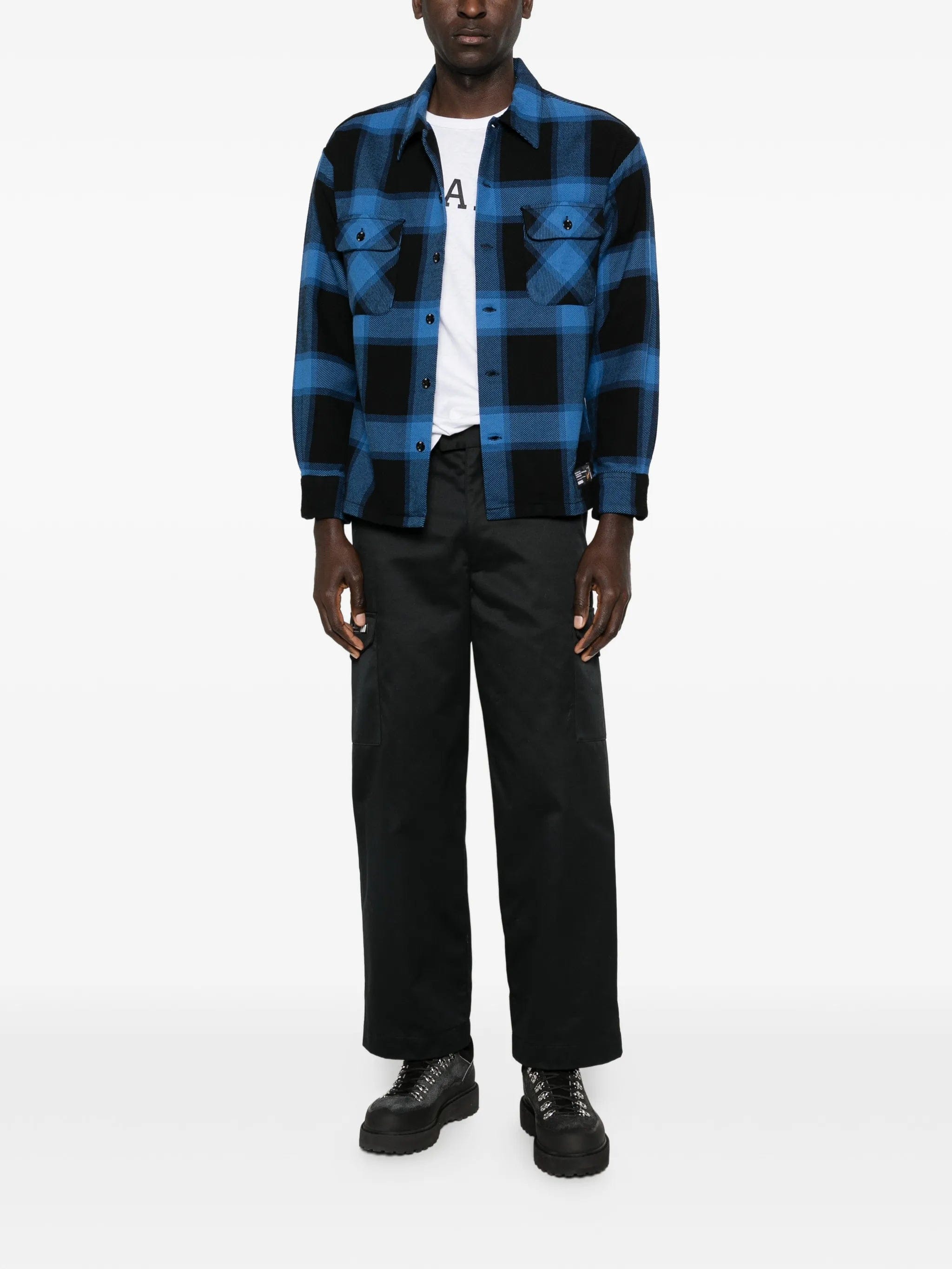 Neighborhood buffalo check shirt