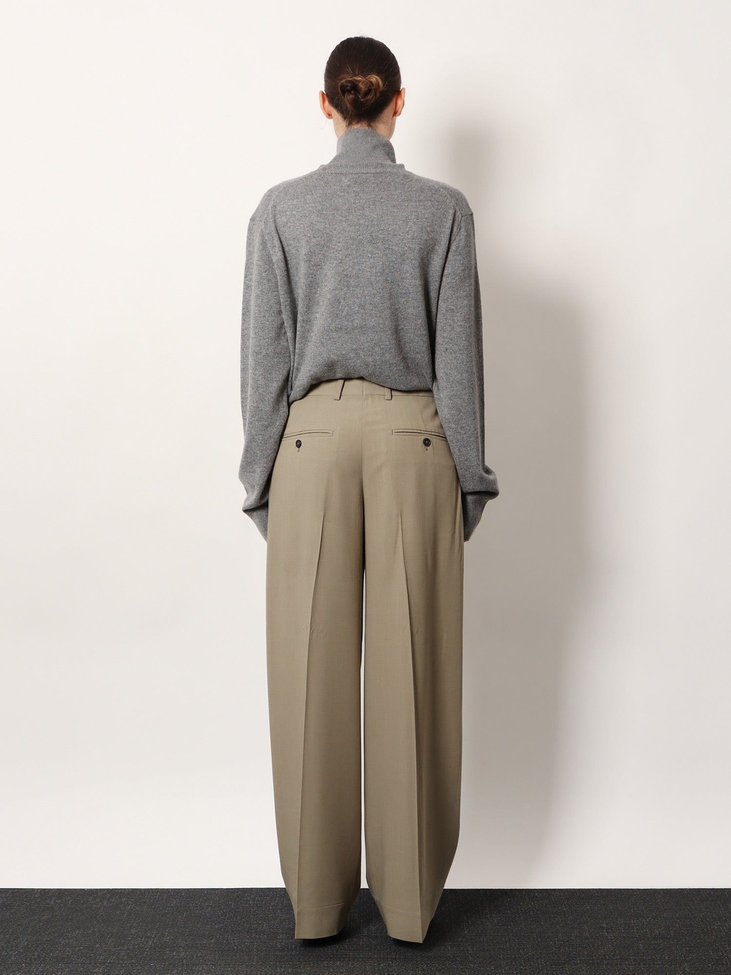 Toteme Viscose and wool trousers