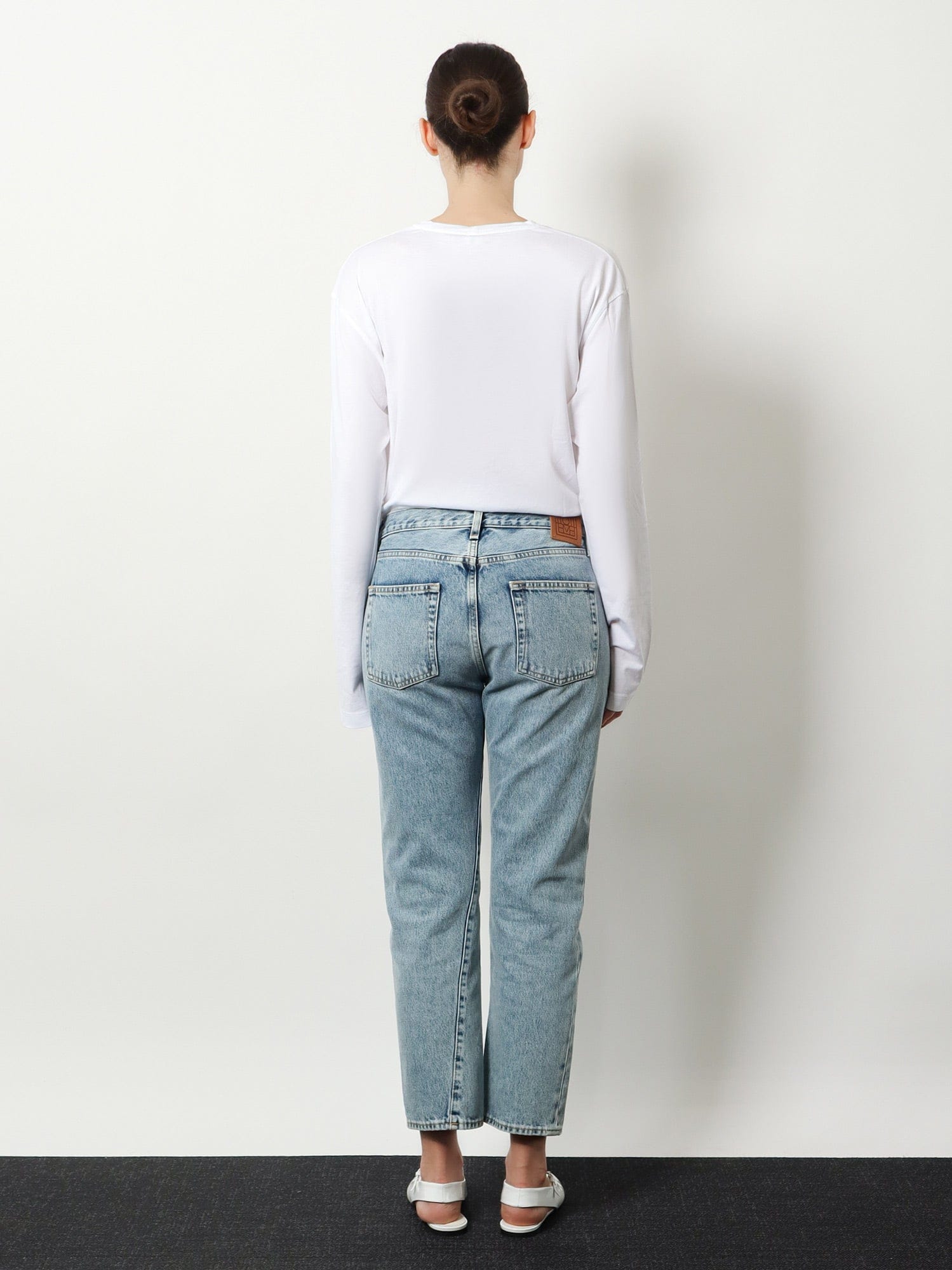 Toteme Twisted Seam organic cotton jeans