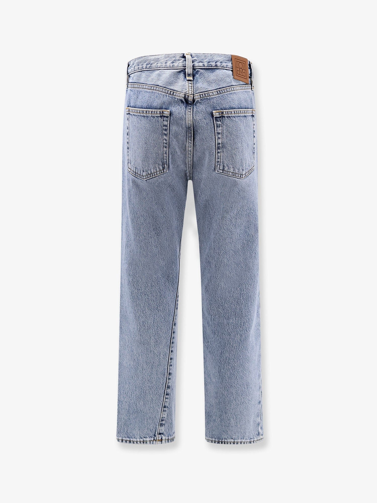 Toteme Twisted Seam organic cotton jeans