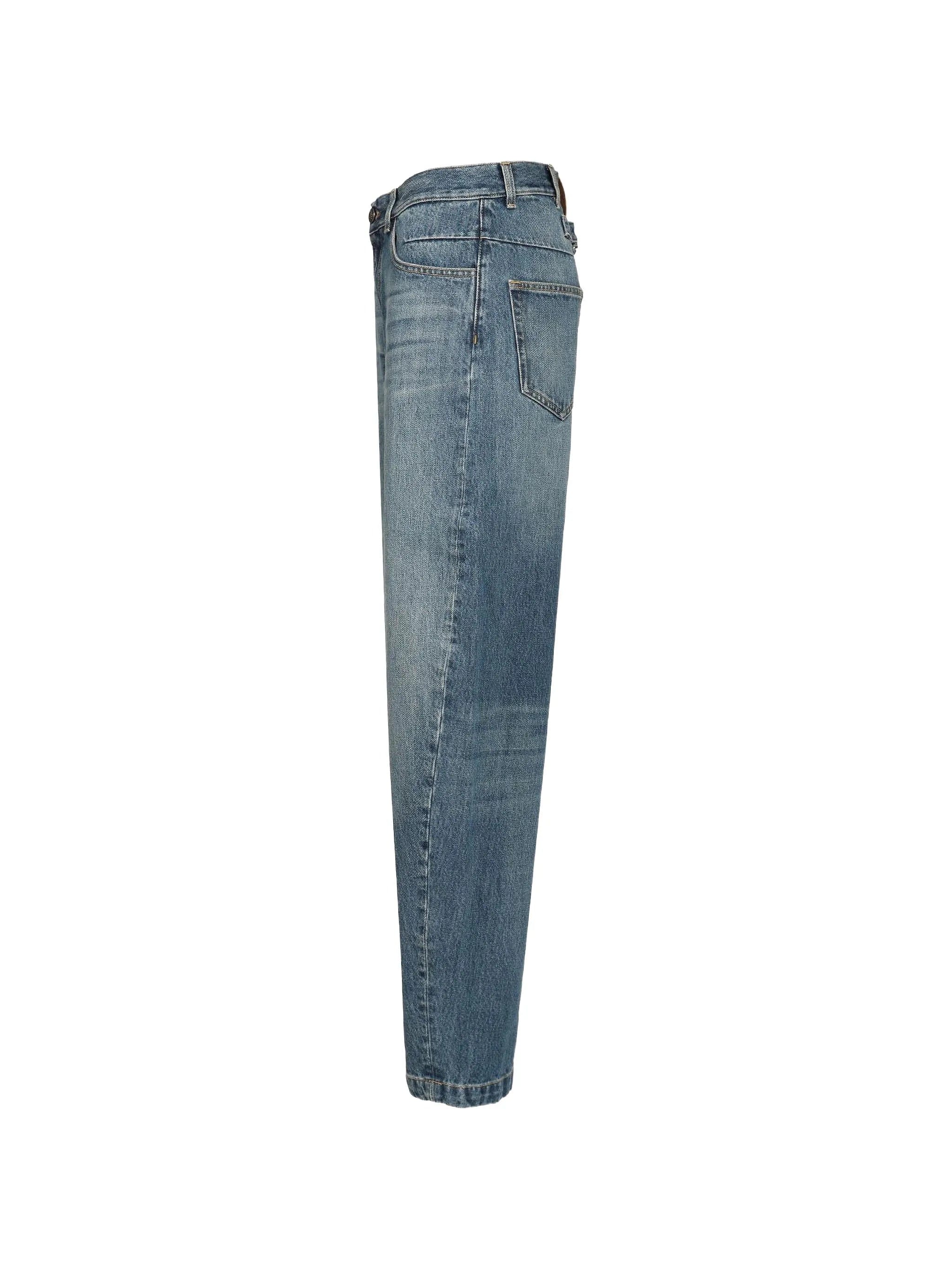 The Attico washed - effect jeans