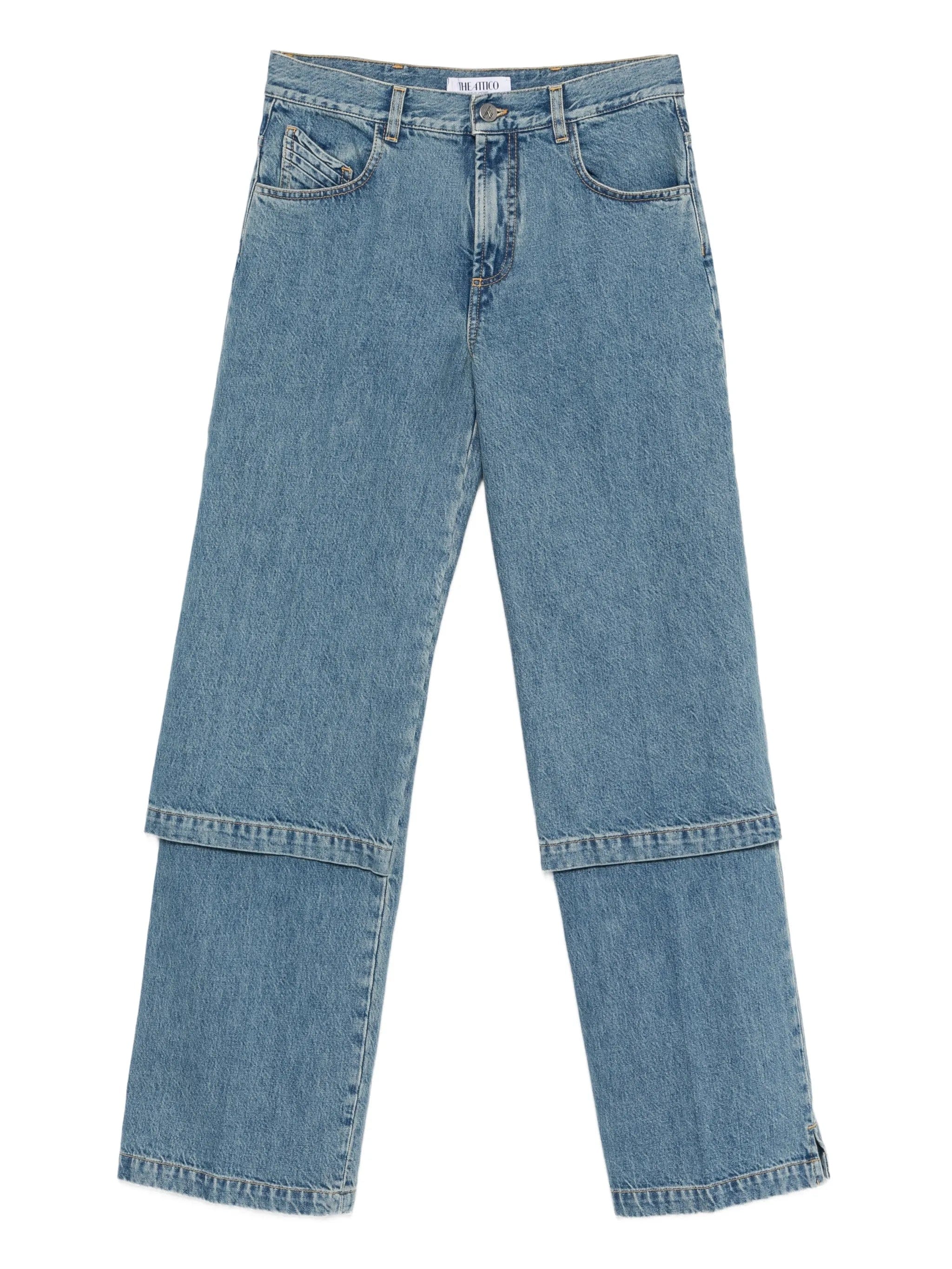 The Attico five - pocket cotton jeans