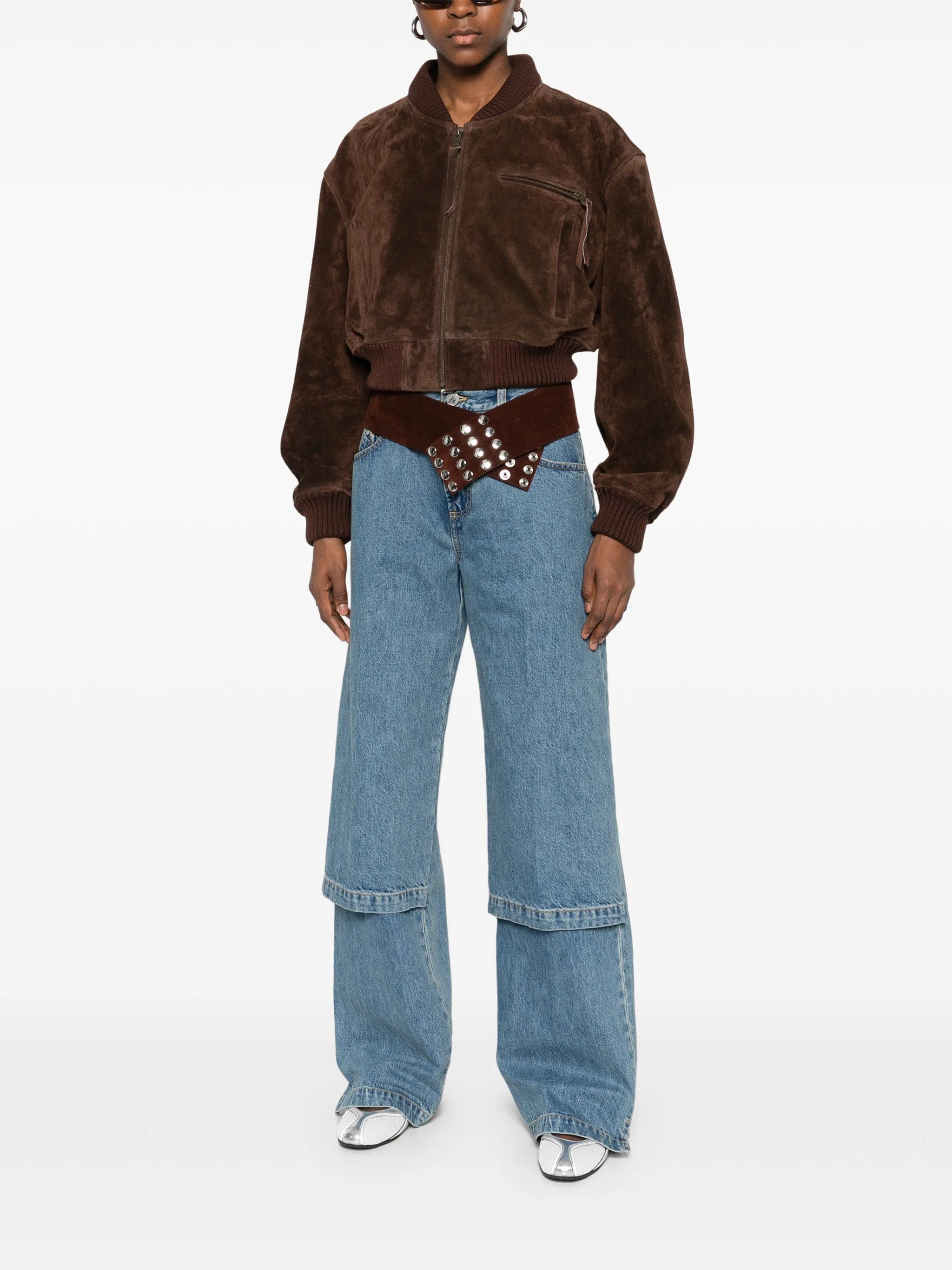The Attico five - pocket cotton jeans