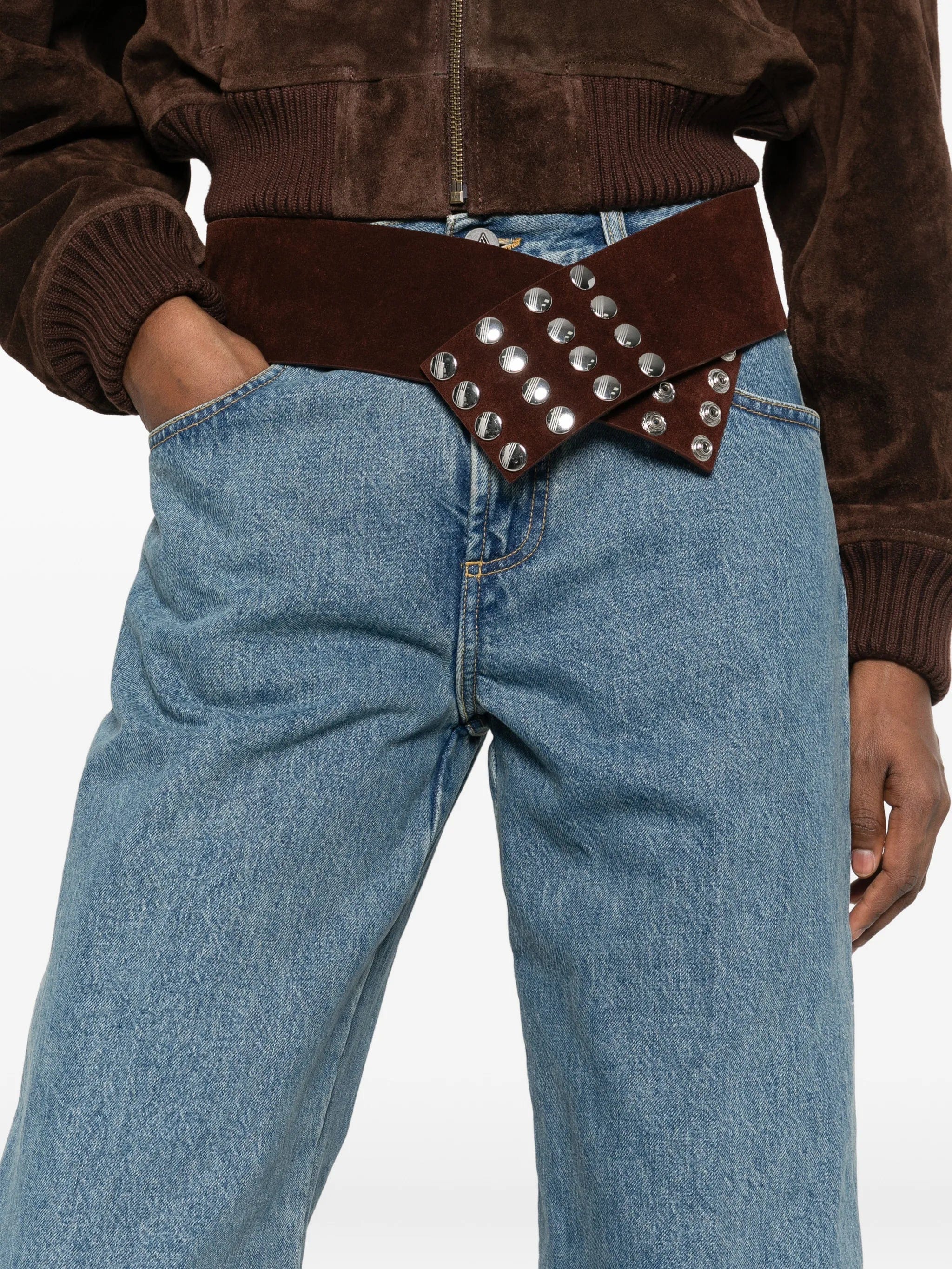 The Attico five - pocket cotton jeans