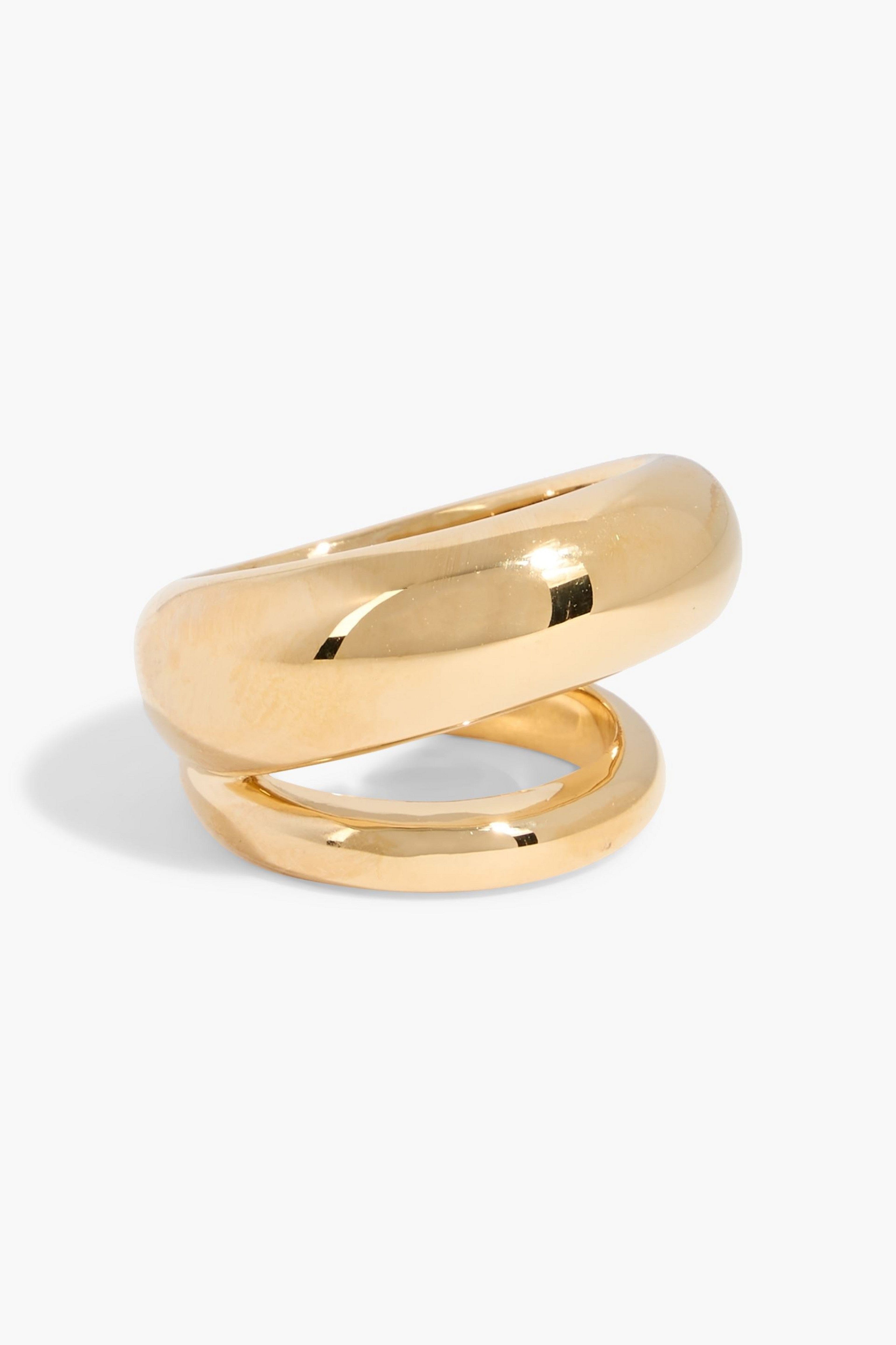 Valentino Garavani Sculptural Gold - Tone Ring