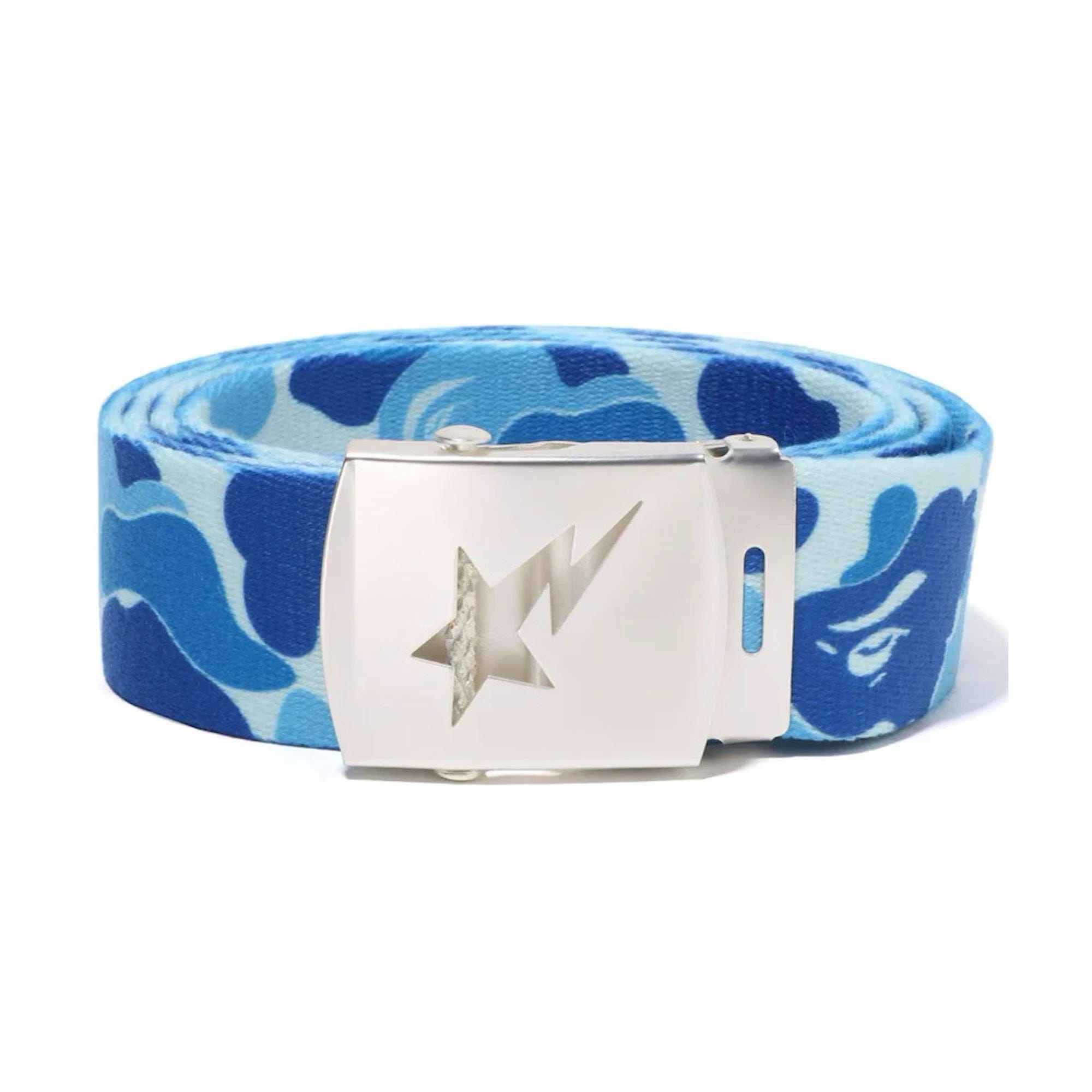 A Bathing Ape BAPE ABC Camo Sta GI Belt Blue (2023)