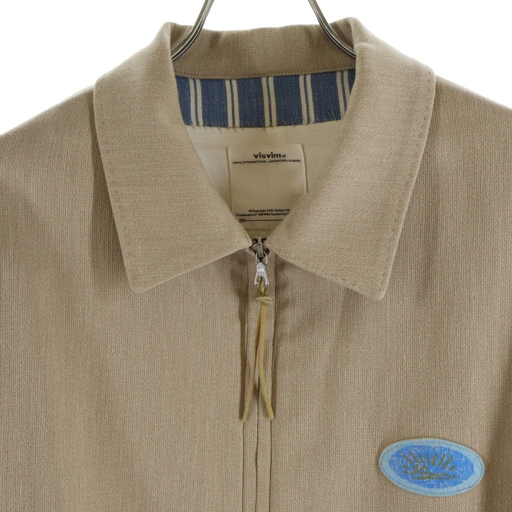 visvim [4] VISVIM ROADSTER SWING TOP ZIP JACKET COTTON BEIGE