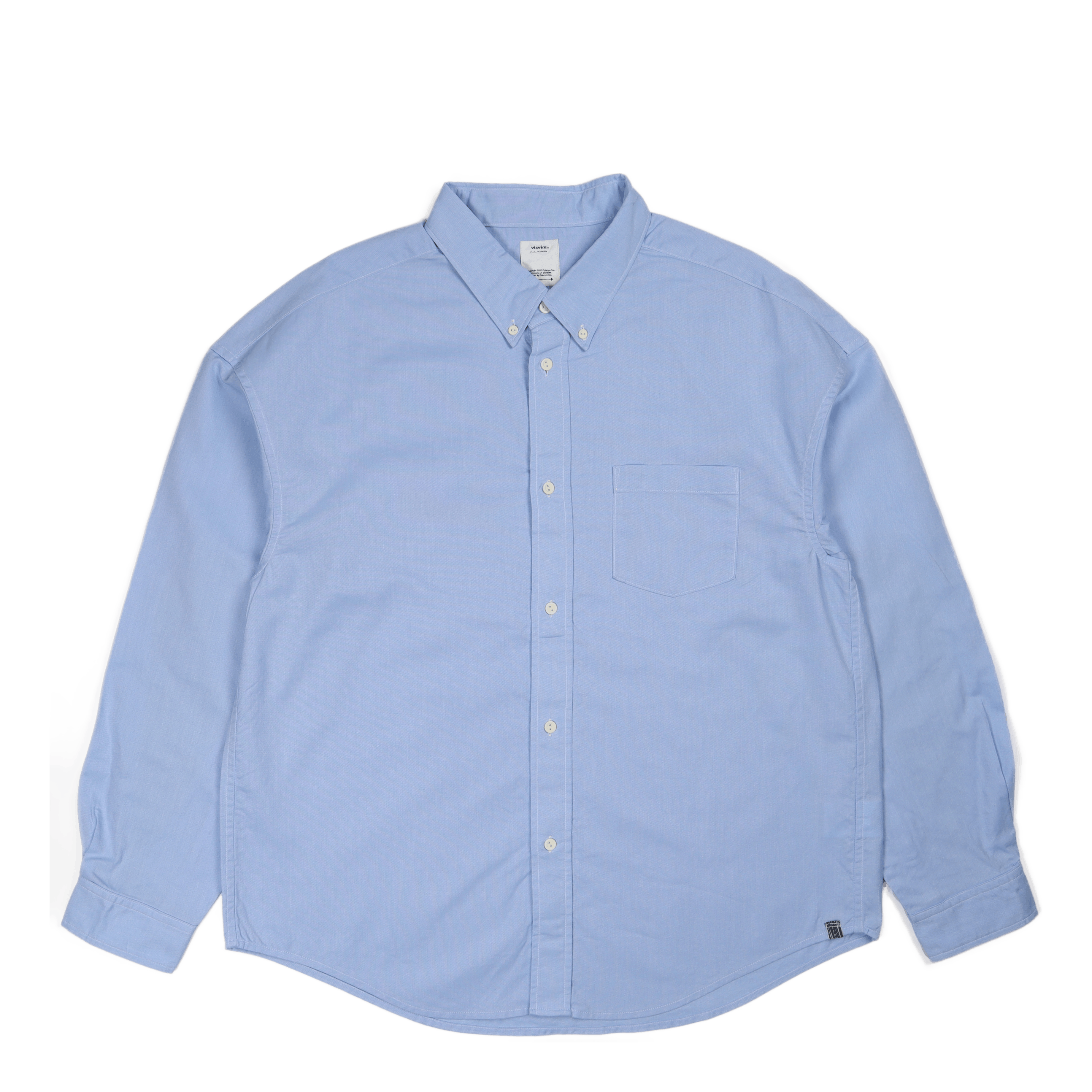 Visvim Albacore B.d. Shirt L/s Sashik Lt.blue