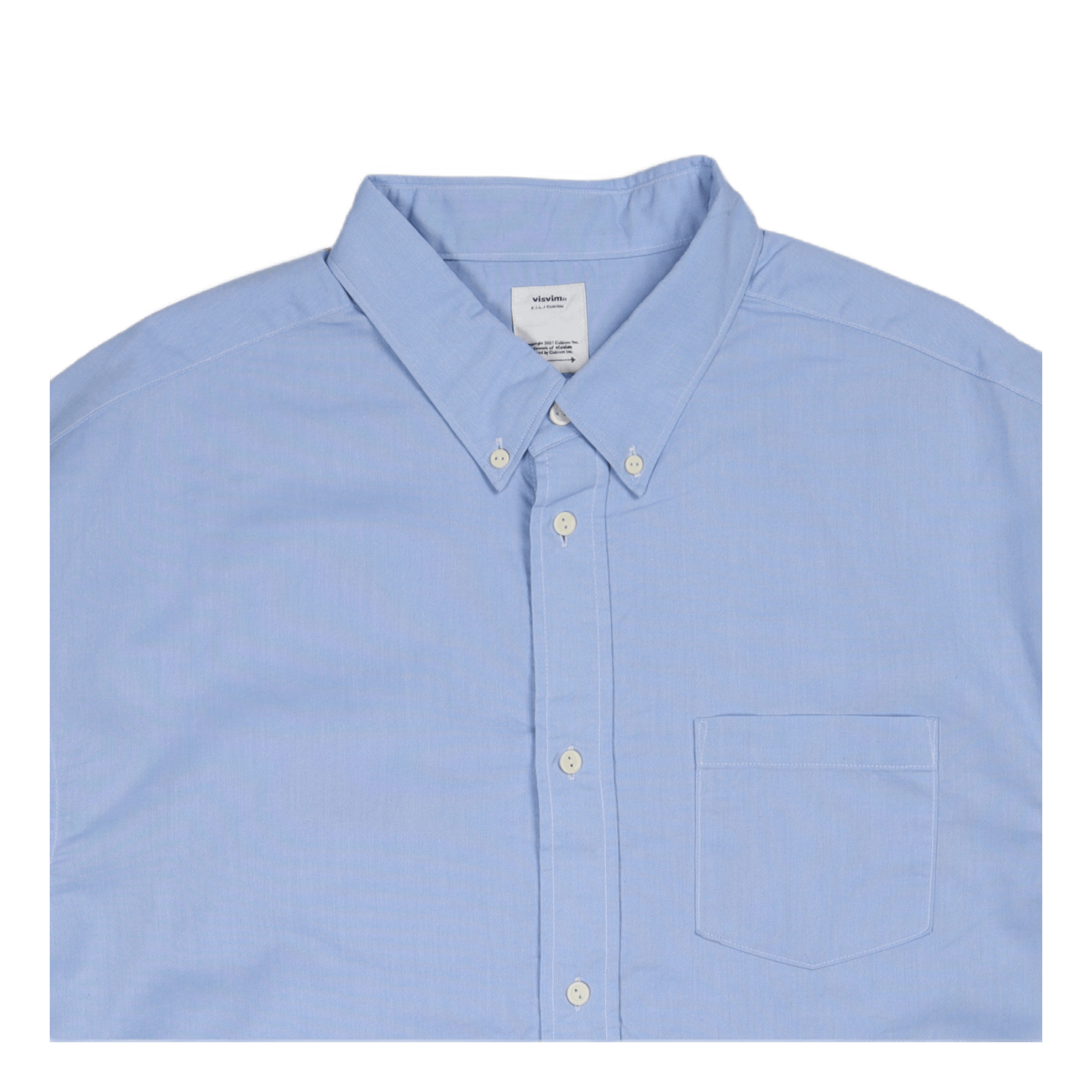 Visvim Albacore B.d. Shirt L/s Sashik Lt.blue
