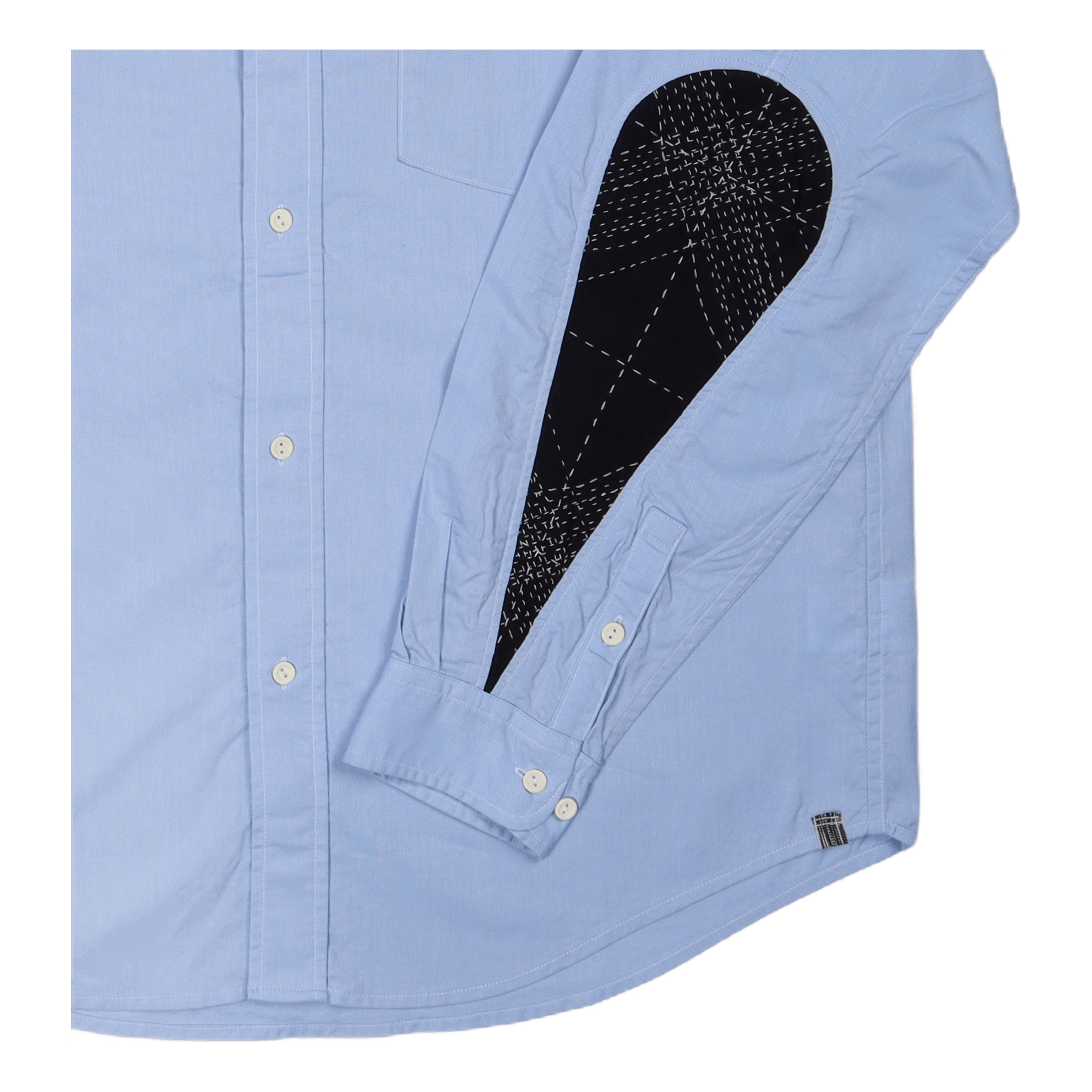 Visvim Albacore B.d. Shirt L/s Sashik Lt.blue