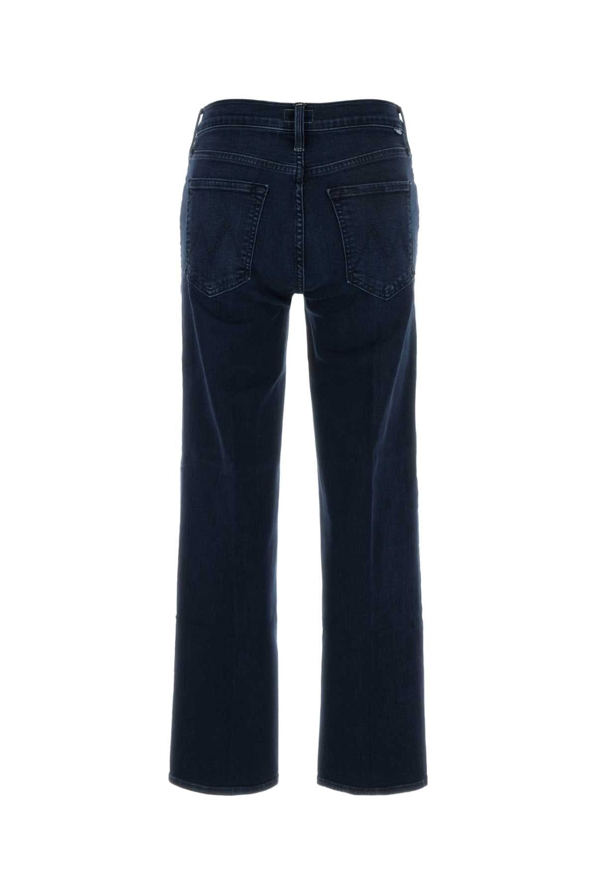 Mother Rumbler Jeans — Navy