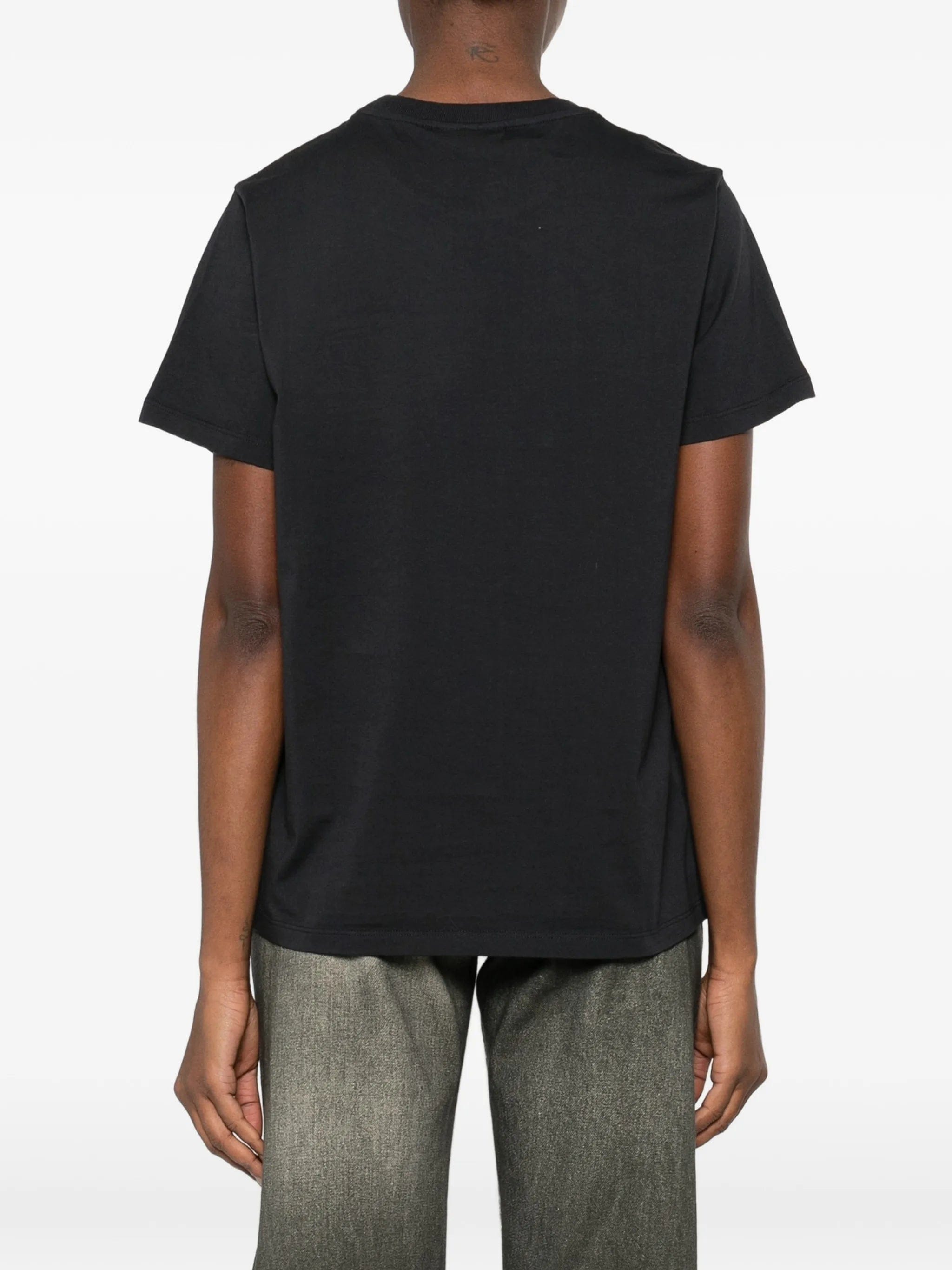GANNI bear comic print T - shirt