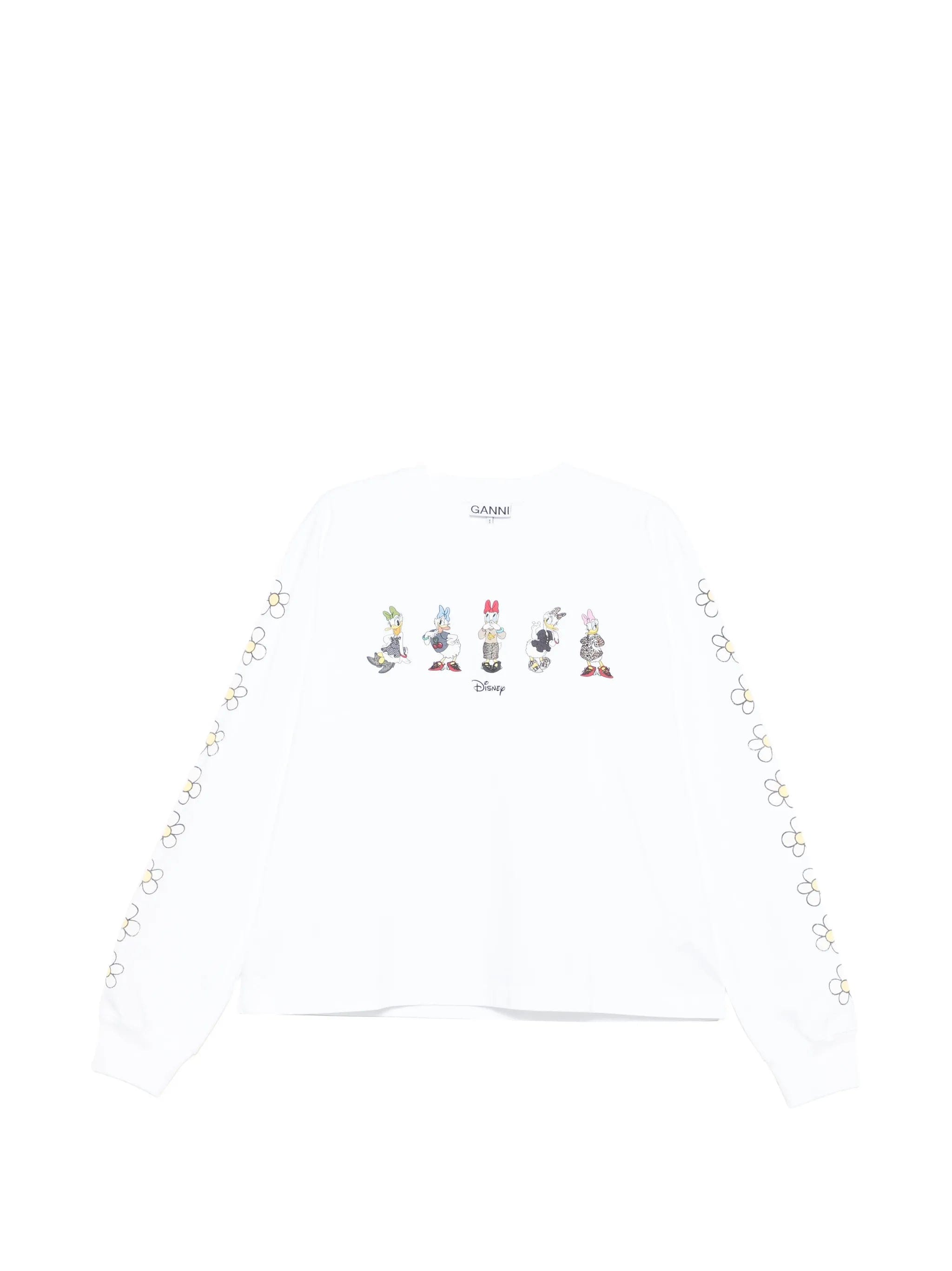 GANNI x Disney Daisy Duck long - sleeve T - shirt