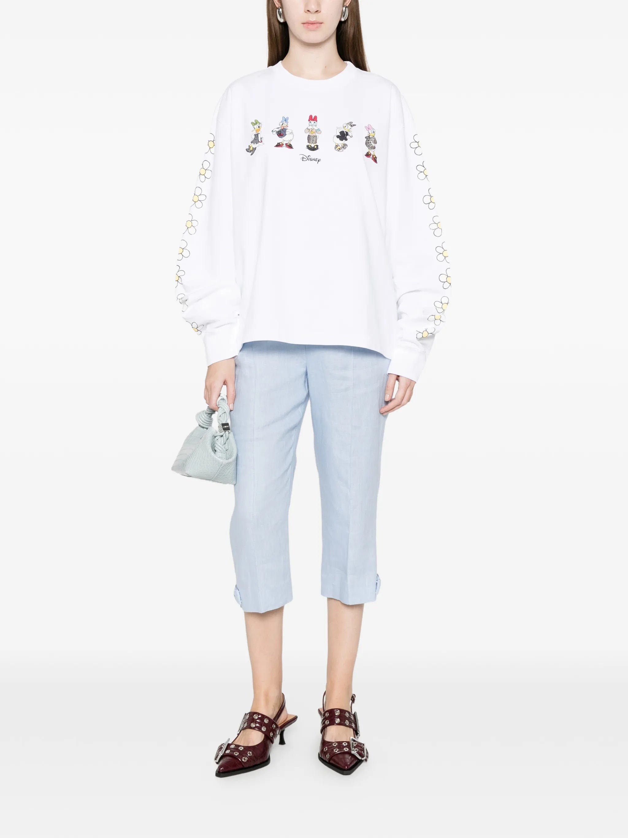 GANNI x Disney Daisy Duck long - sleeve T - shirt