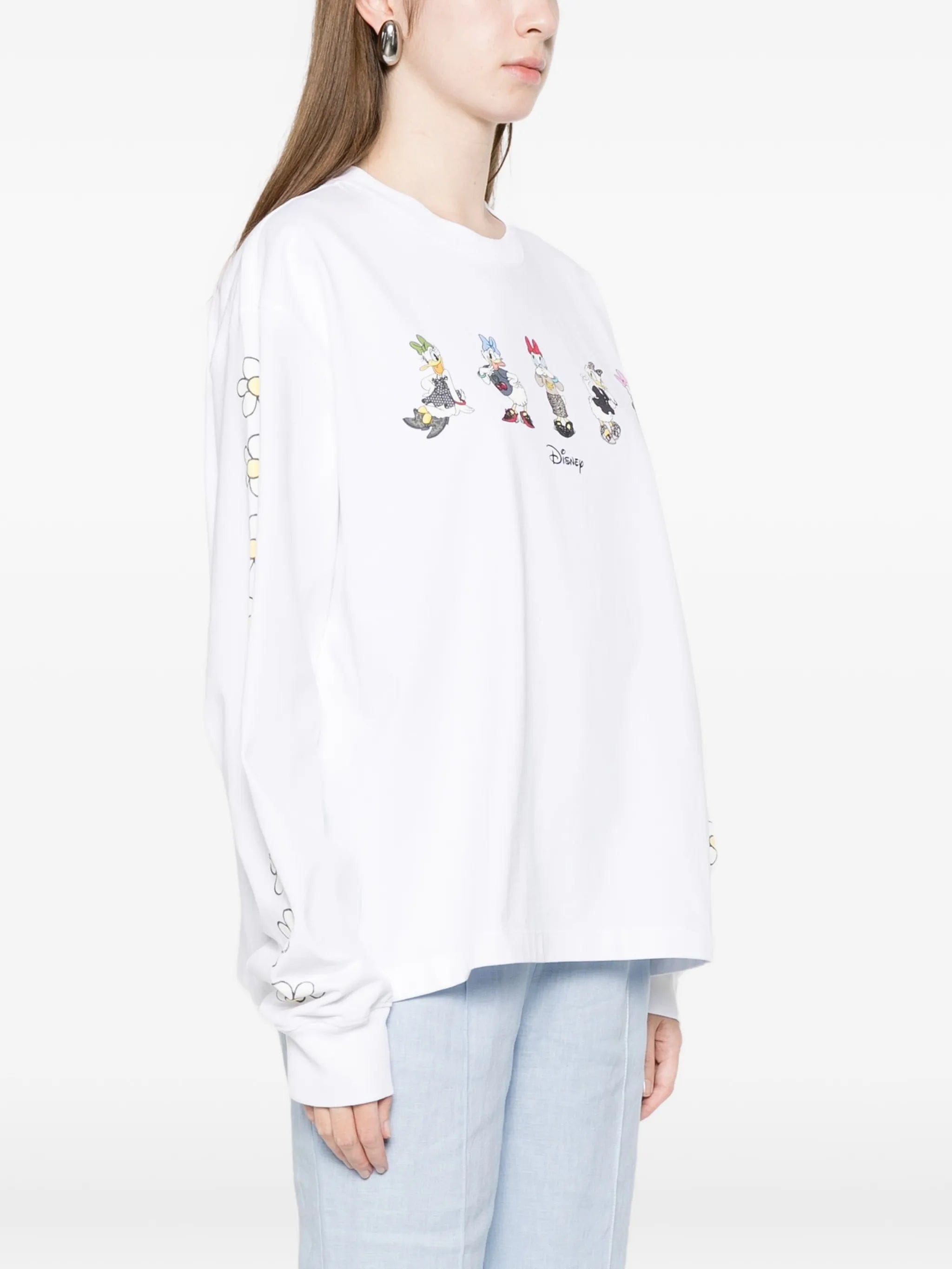 GANNI x Disney Daisy Duck long - sleeve T - shirt