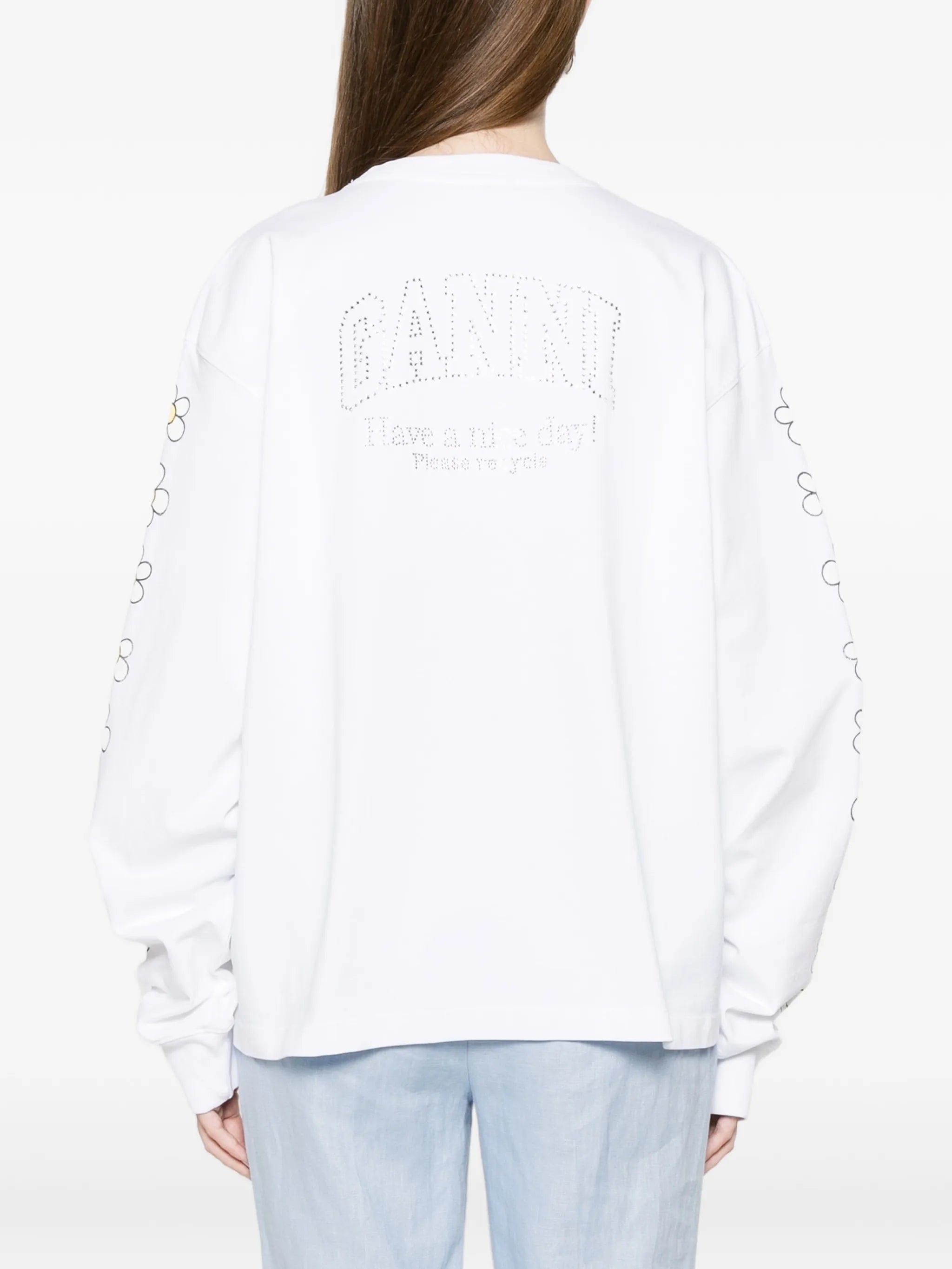 GANNI x Disney Daisy Duck long - sleeve T - shirt