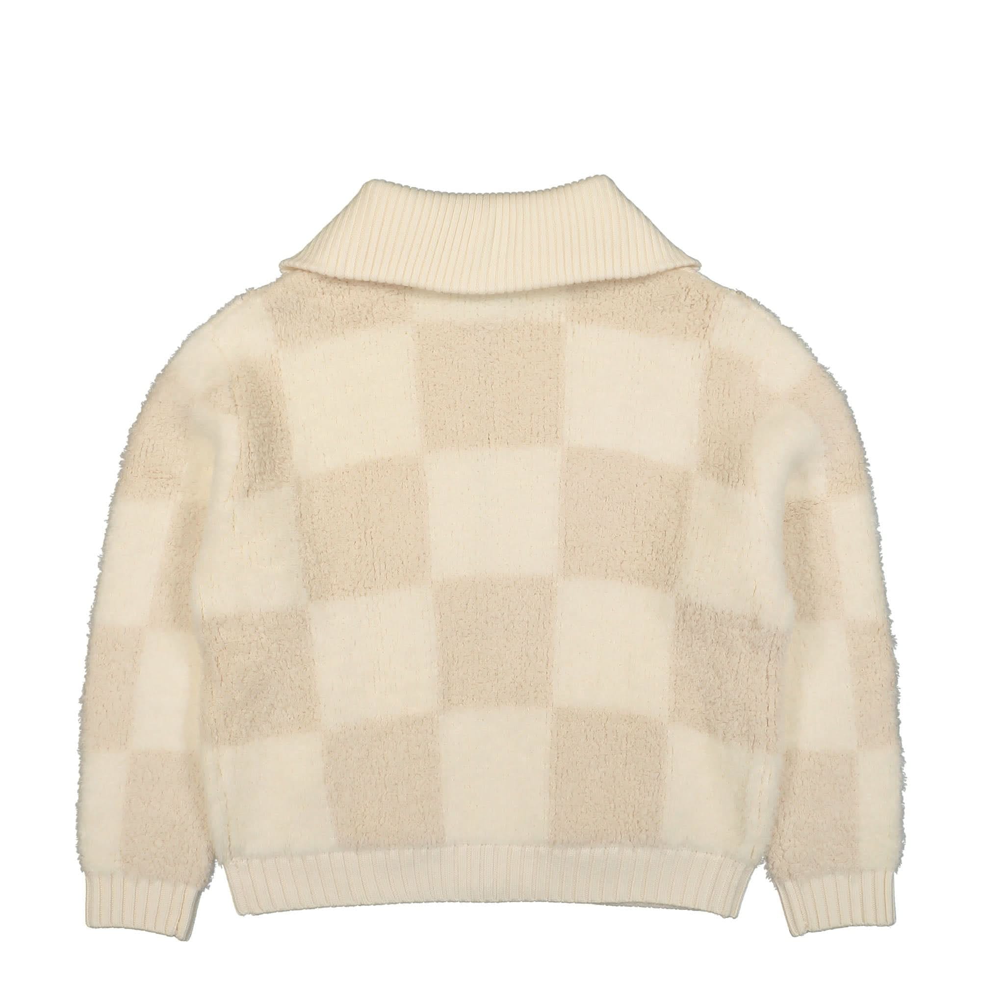 Casablanca Checked Boucle Cardigan