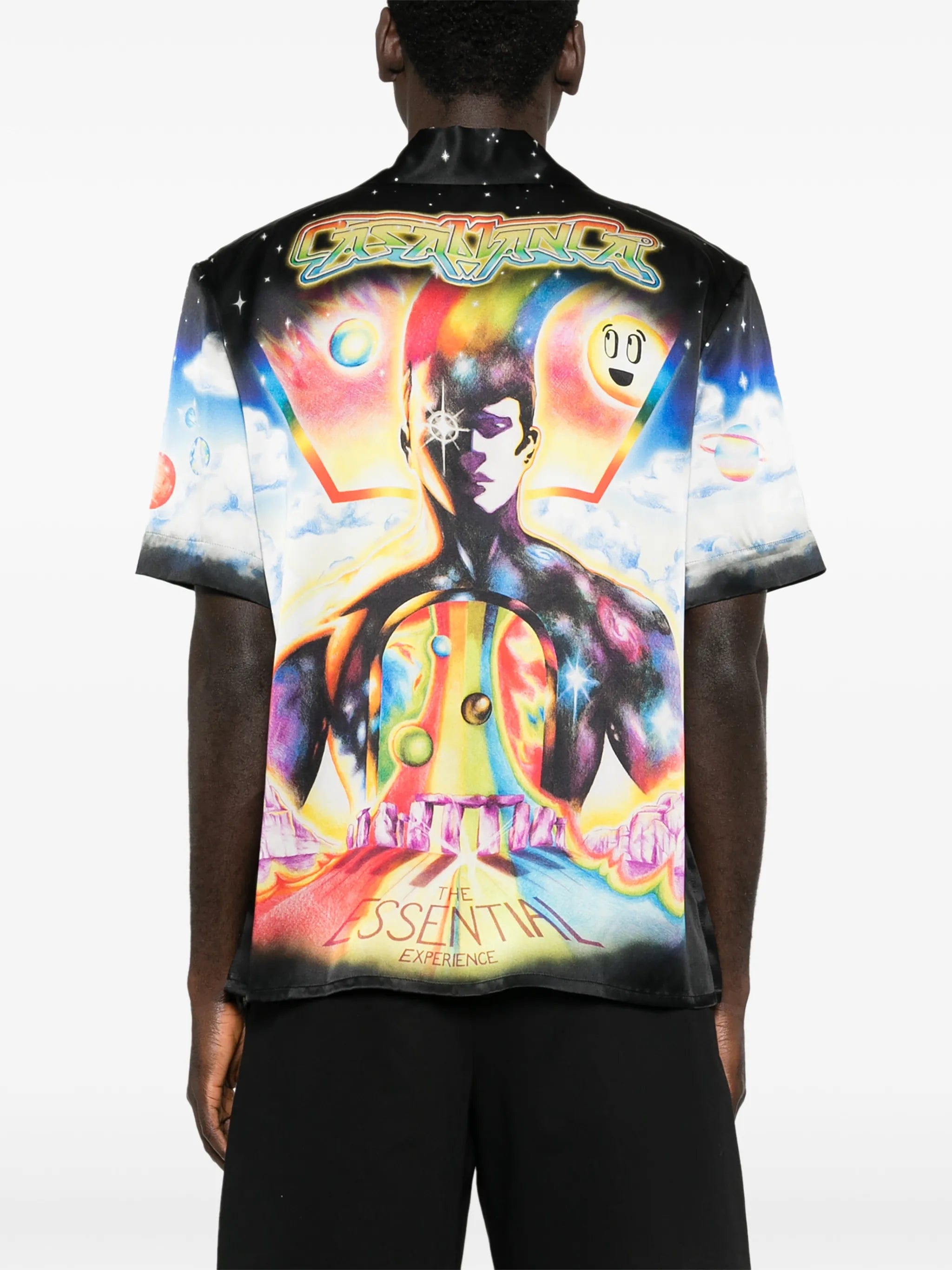 Casablanca galaxy - pint short - sleeve shirt
