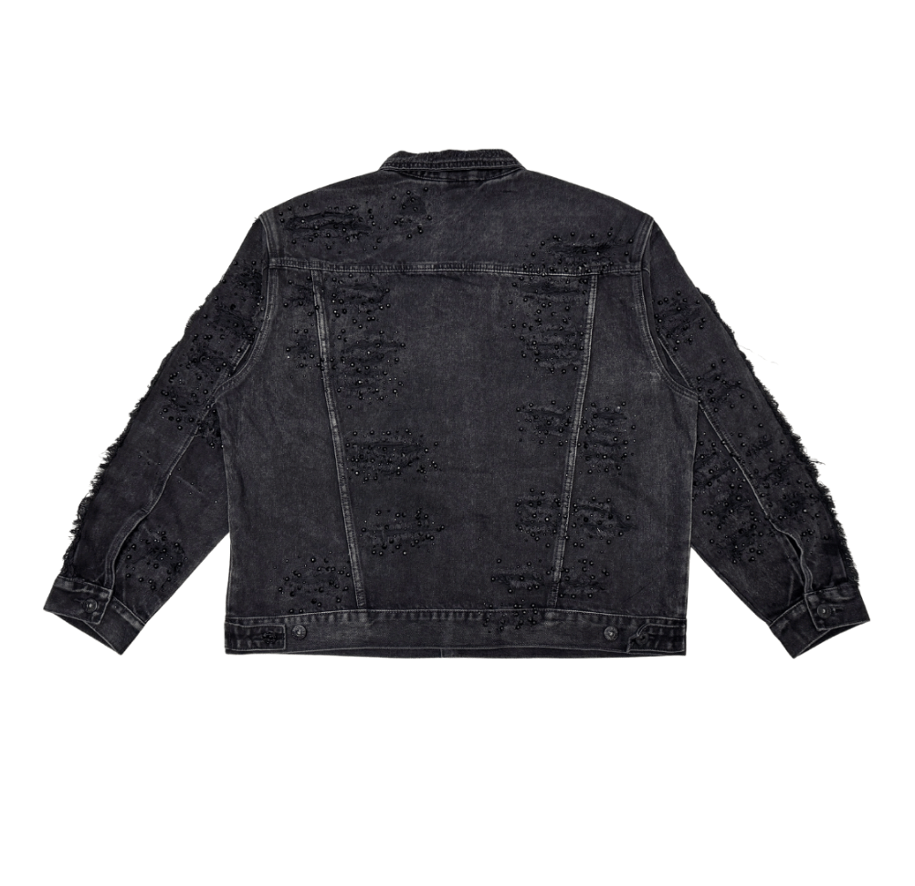 Kickclusive PREMIUM DENIM JACKET (BLACK)